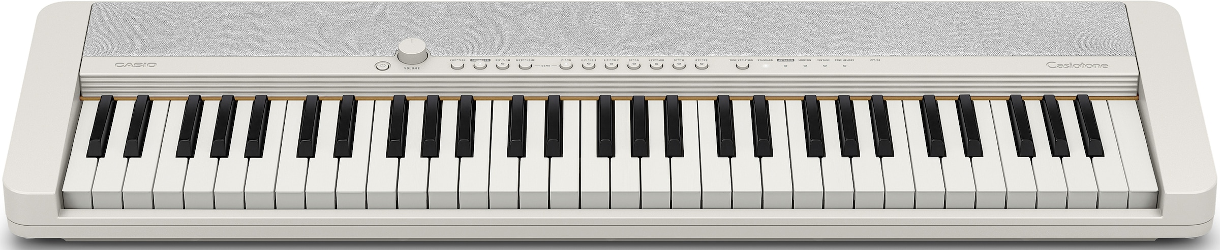 CASIO Home-Keyboard »Piano-Keyboard, CT-S1WESP«, ideal für Piano-Einsteiger und Klanggourmets