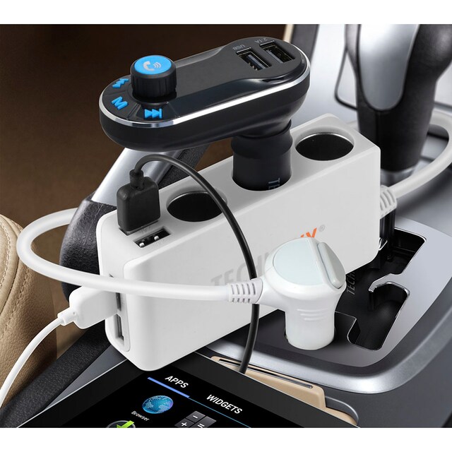 Technaxx Strom-Adapterkabel »Technaxx 4-Port USB & 3-Socket Car Charger  TE11« online kaufen, mit 3 Jahren XXL Garantie