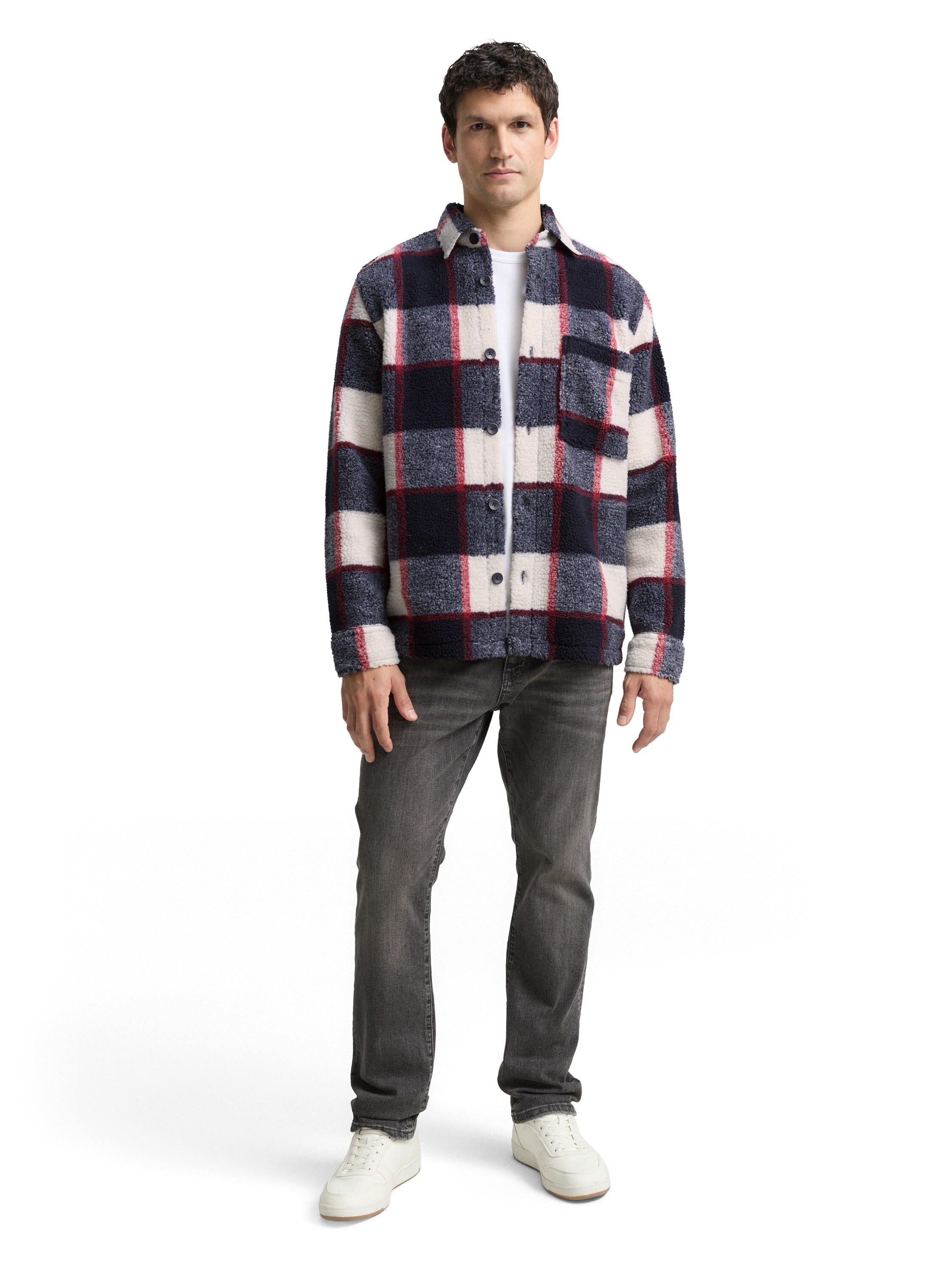 TOM TAILOR Langarmhemd mit Brust Tasche