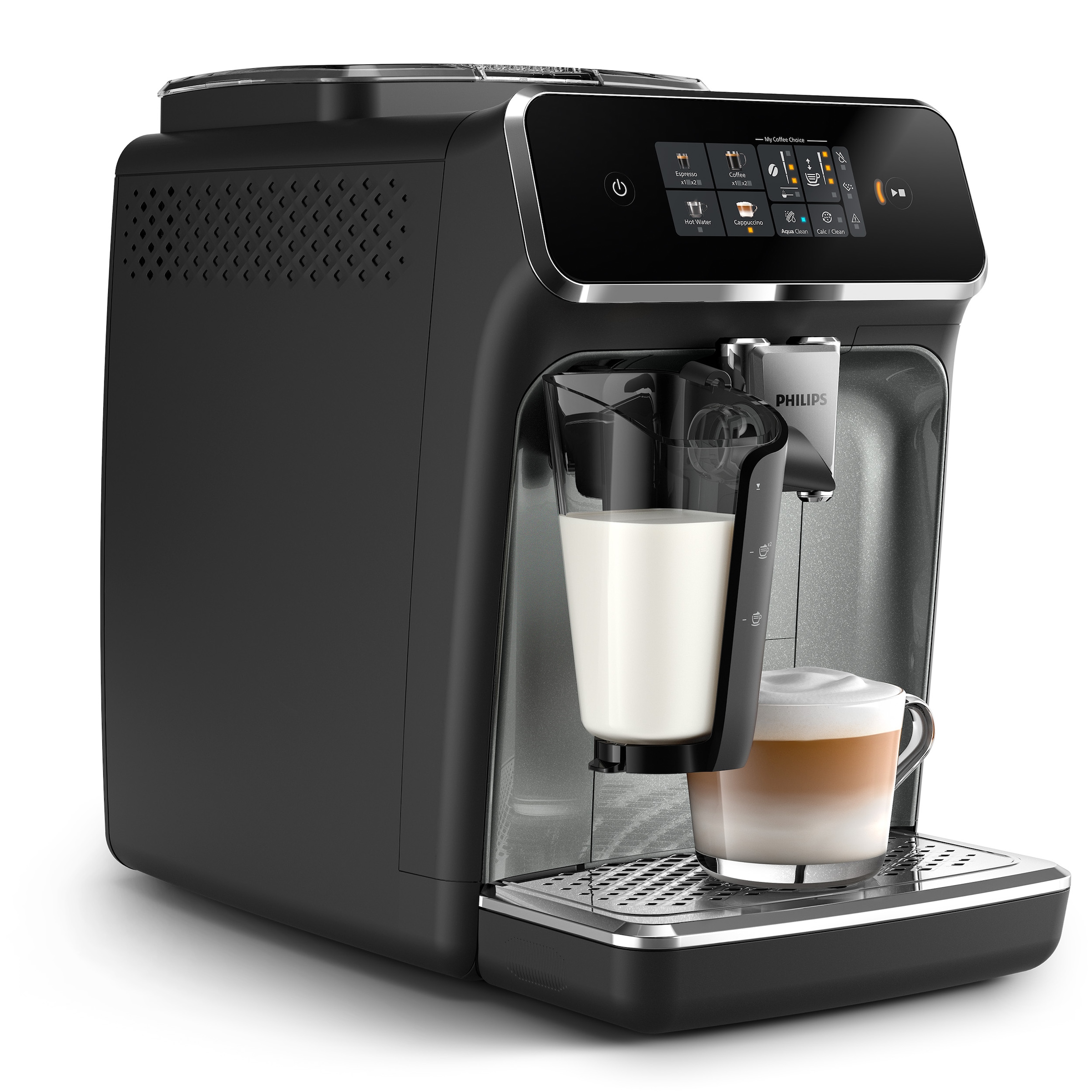 Philips Kaffeevollautomat »EP2339/40 2300 Series, 4 Kaffeespezialitäten« mit LatteGo-Milchsystem