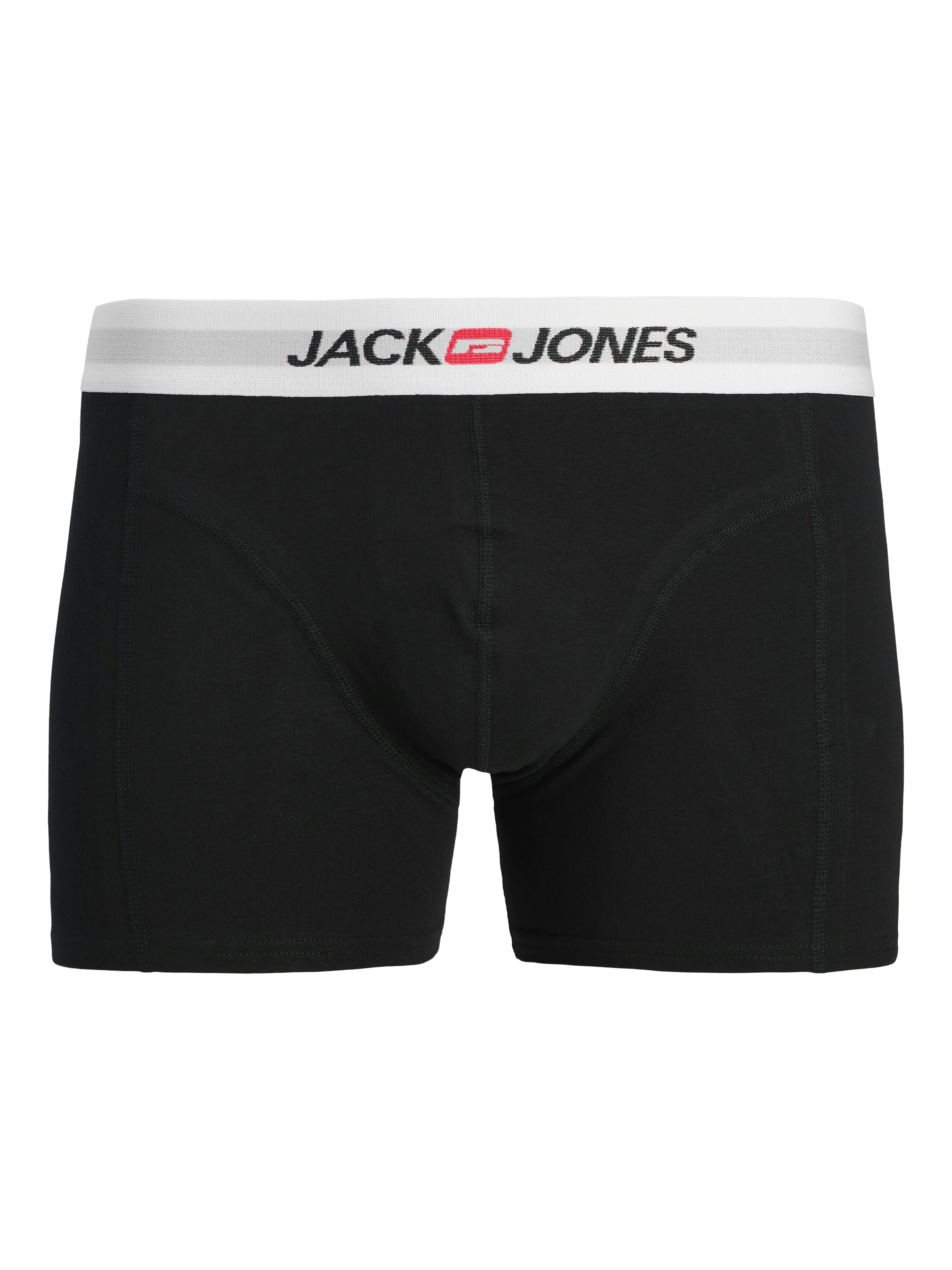 Jack & Jones Trunk »JACOLD – Boxershorts mit farbigem Bund im 6er-Pack«, (Packung, 6 St.), Druck, modisch, regular fit, Jersey