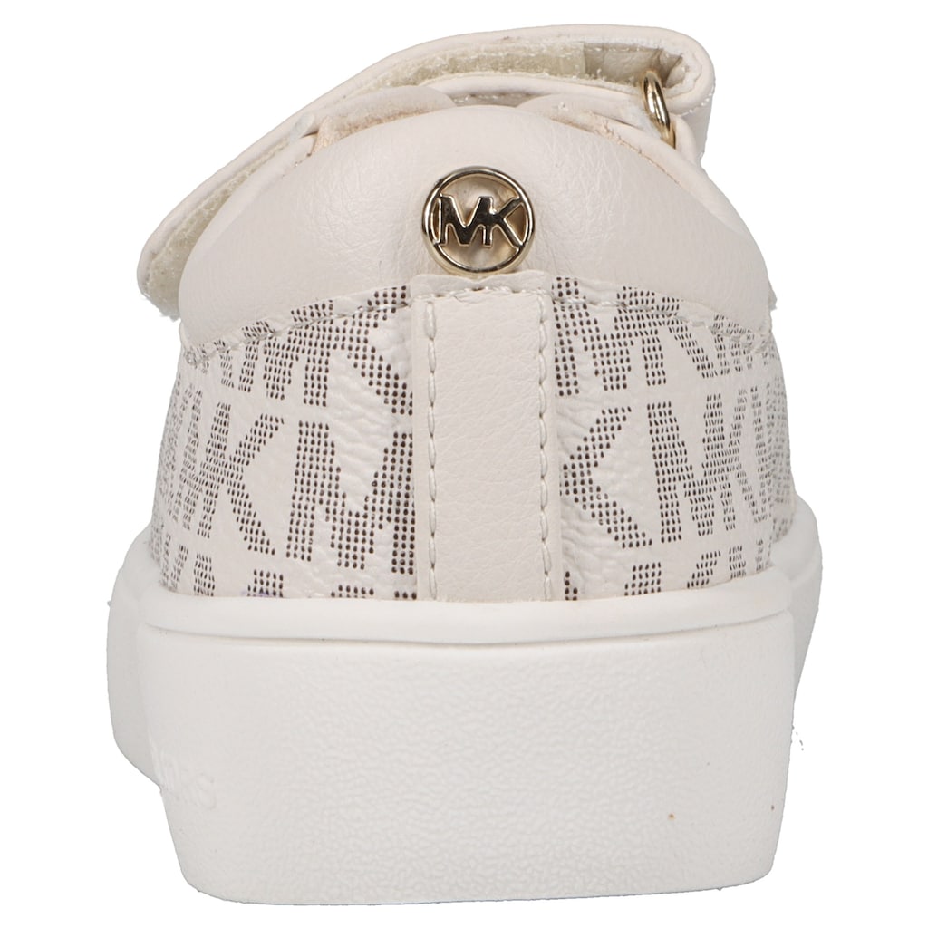 MICHAEL KORS KIDS Sneaker »JEM MONOGRAM PS«, auffälligem Michael Kors Logo, Freizeitschuh, Halbschuh, Schnürer