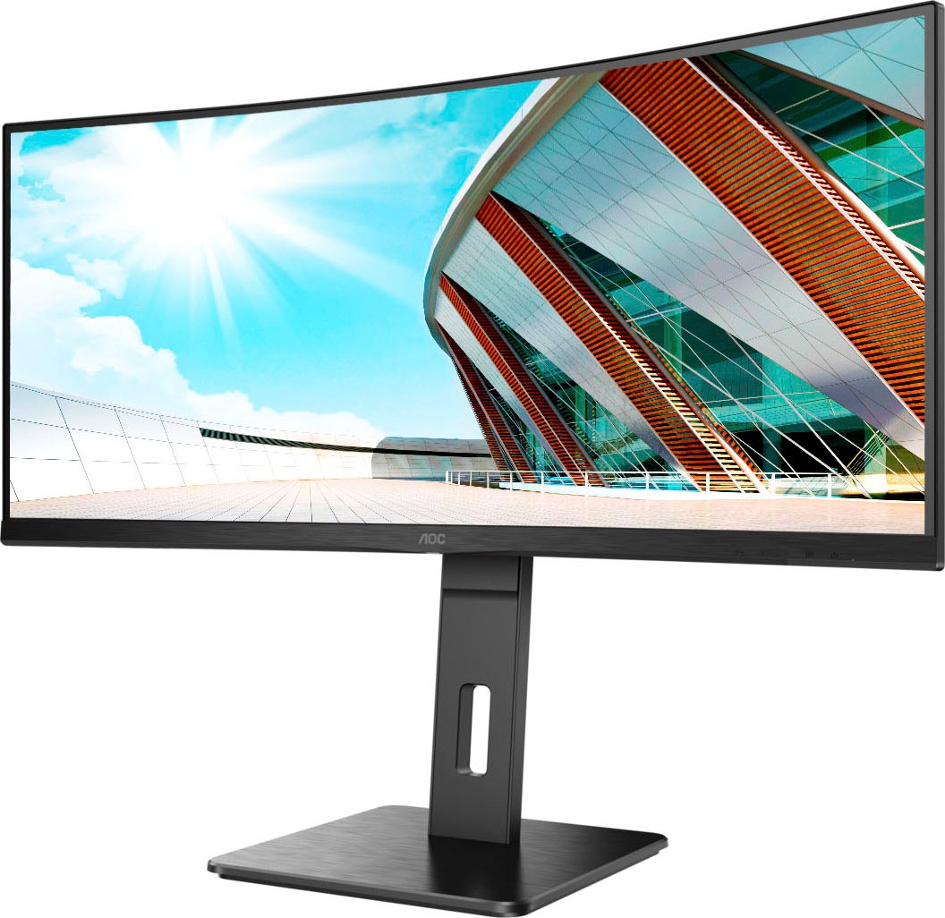 AOC Curved-Gaming-Monitor »CU34P2A«, 86,4 cm/34 Zoll, 3440 x 1440 px, UWQHD, 1 ms Reaktionszeit, 100 Hz