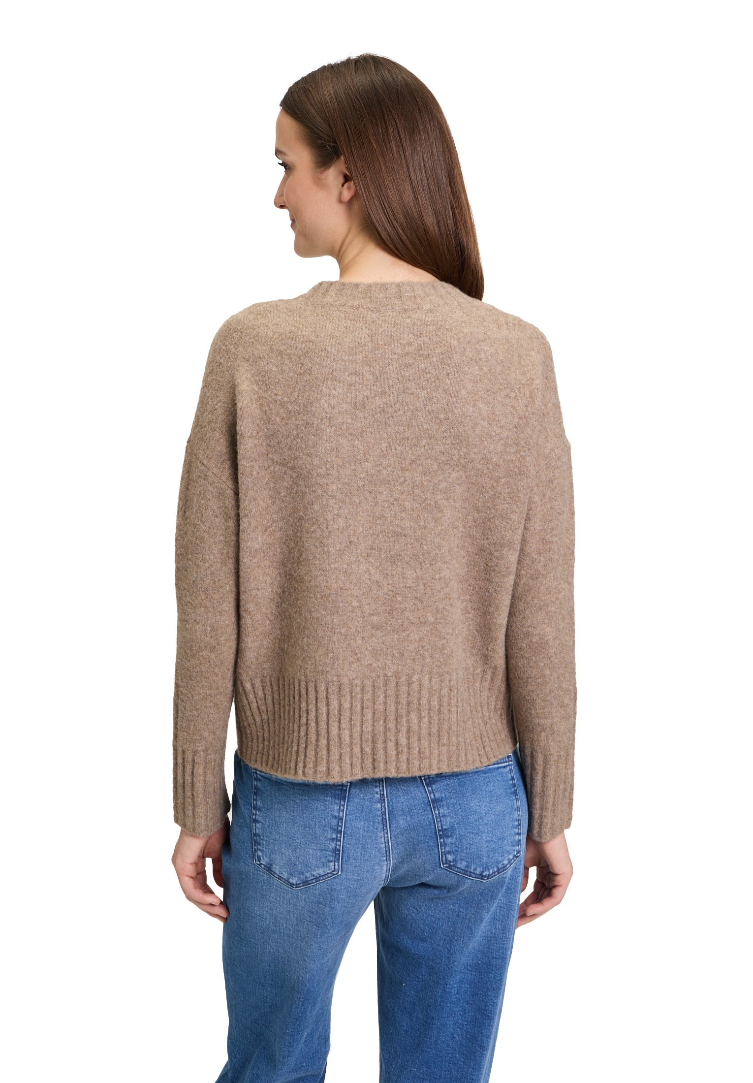 Cartoon Strickpullover »Strickpullover mit Rundhalsausschnitt«