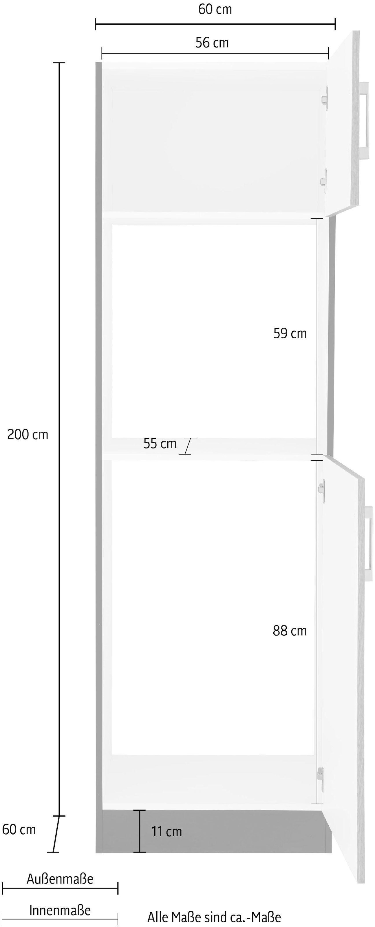 HELD MÖBEL Backofen/Kühlumbauschrank »Gera«, Breite 60 cm auf Raten kaufen