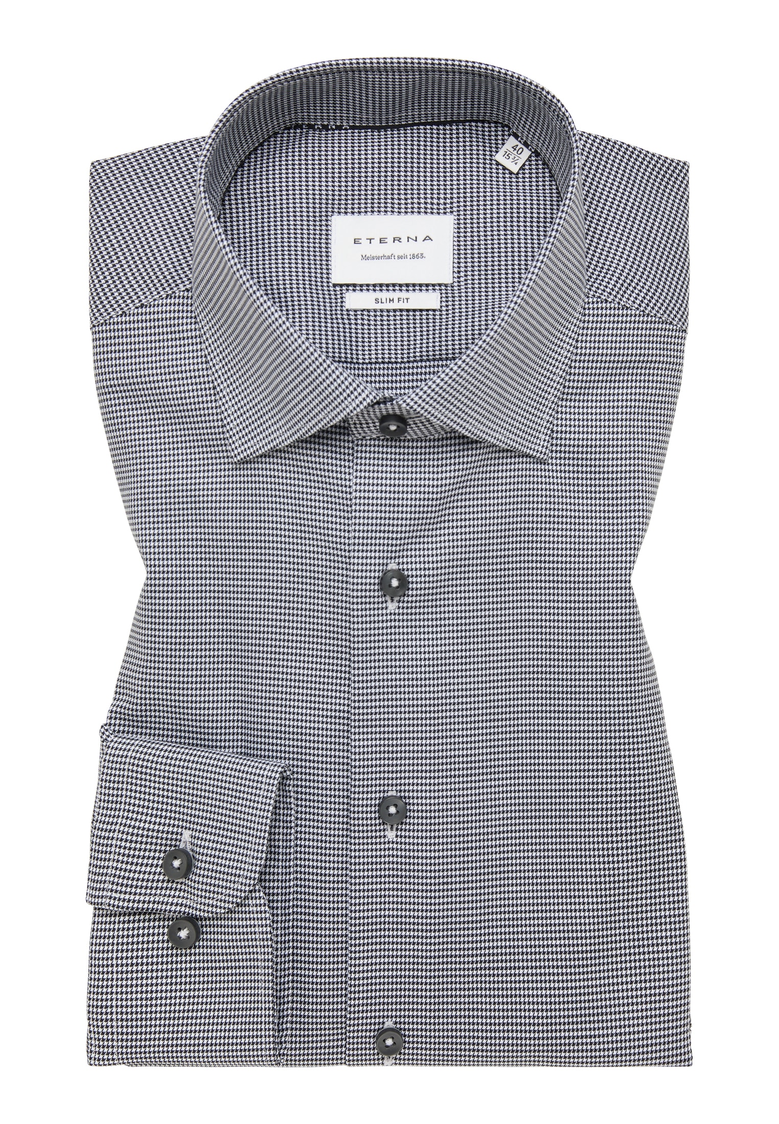Eterna Langarmhemd »SLIM FIT« NON IRON (bügelfrei)