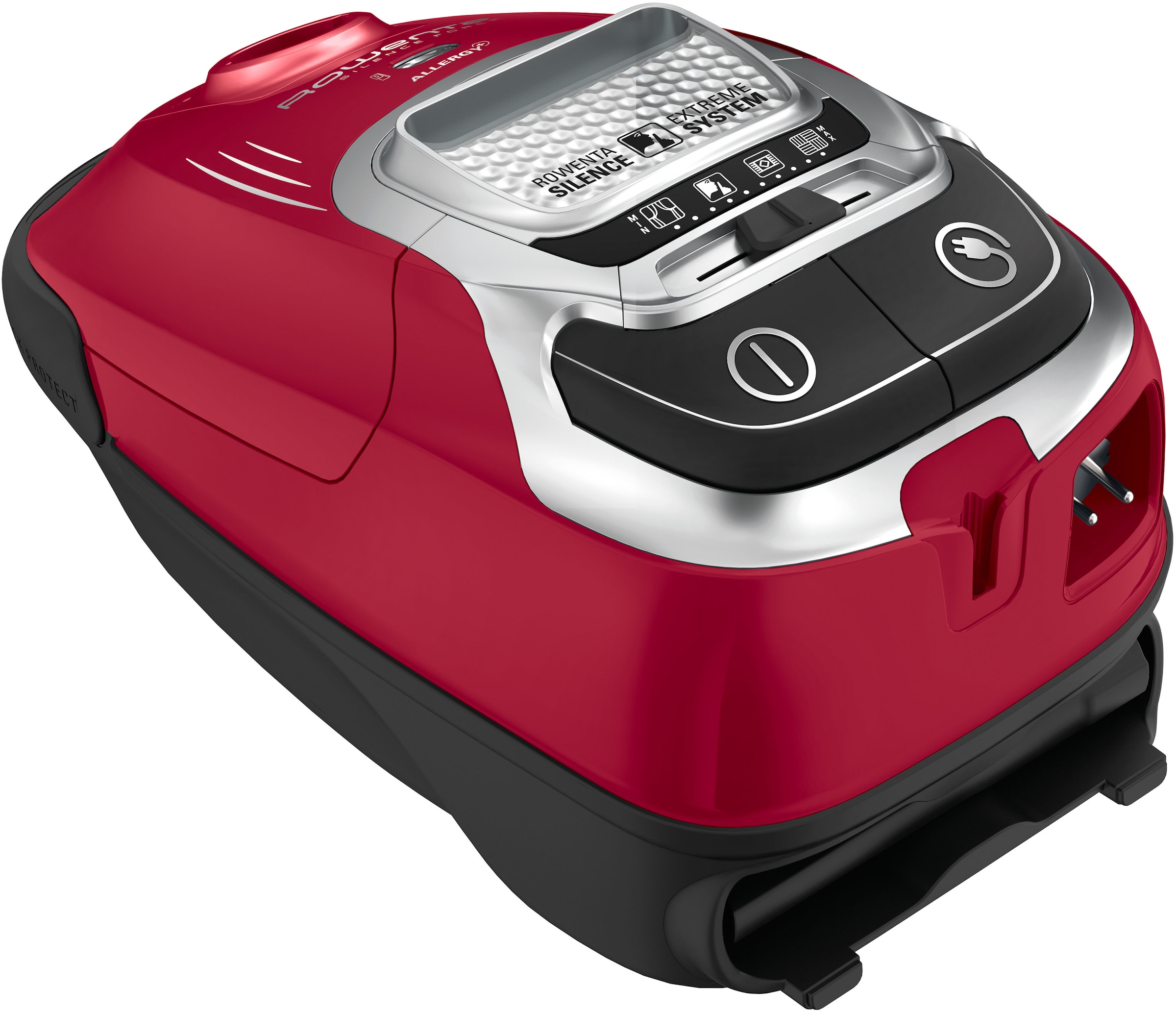 Rowenta Bodenstaubsauger »Silence Force Allergy+, 4,5 L Staubbeutelkapazität, sehr leise,«, 400 W, mit Beutel, langlebiger EffiTech-Motor, Staubsauger Tierhaare, RO7473
