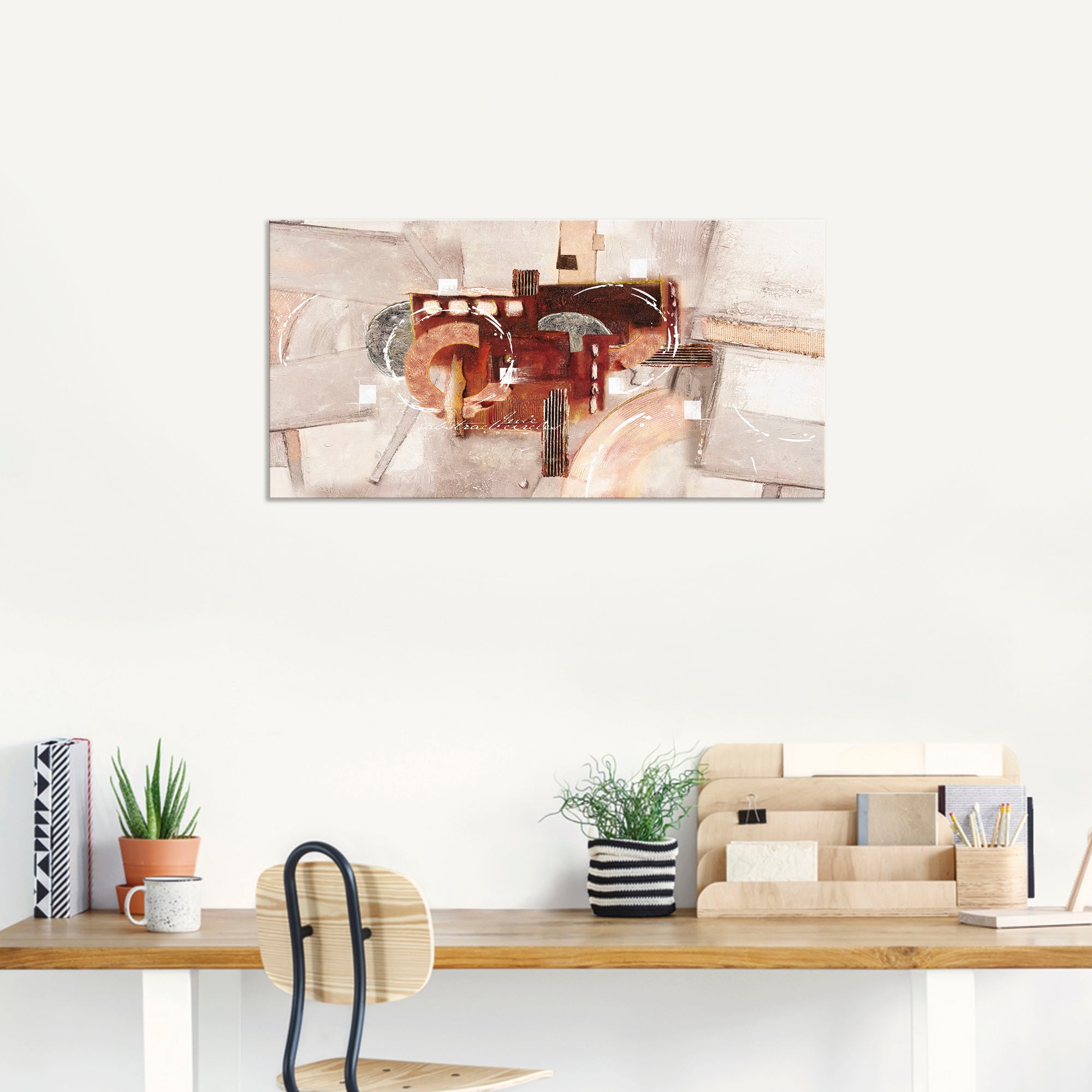 Artland Wandbild »Abstrakte Kreise«, Gegenstandslos, (1 St.), als Alubild, Outdoorbild, Leinwandbild in verschied. Größen