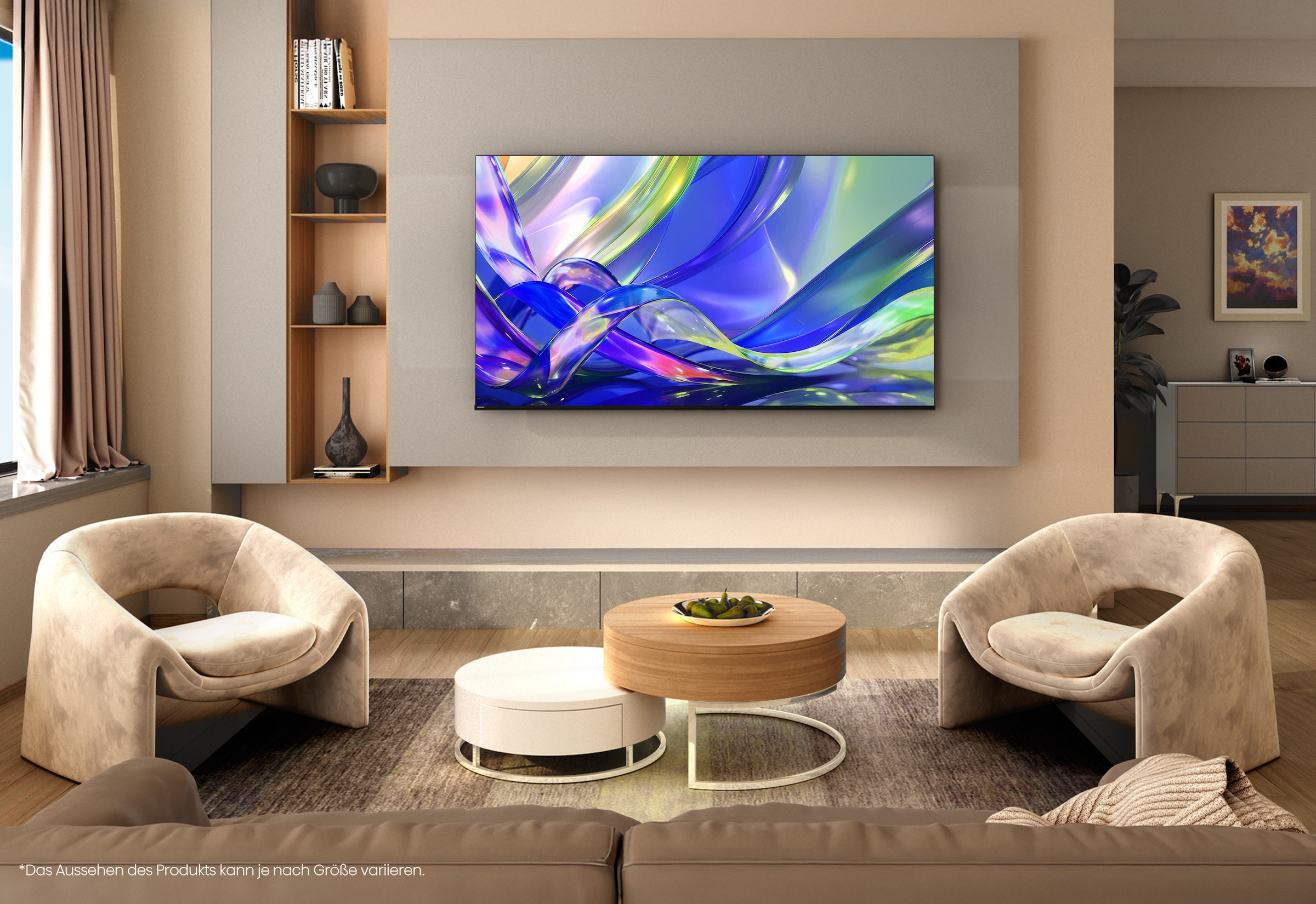 Hisense QLED-Fernseher »55E7S« 139 cm/55 ″ Smart-TV