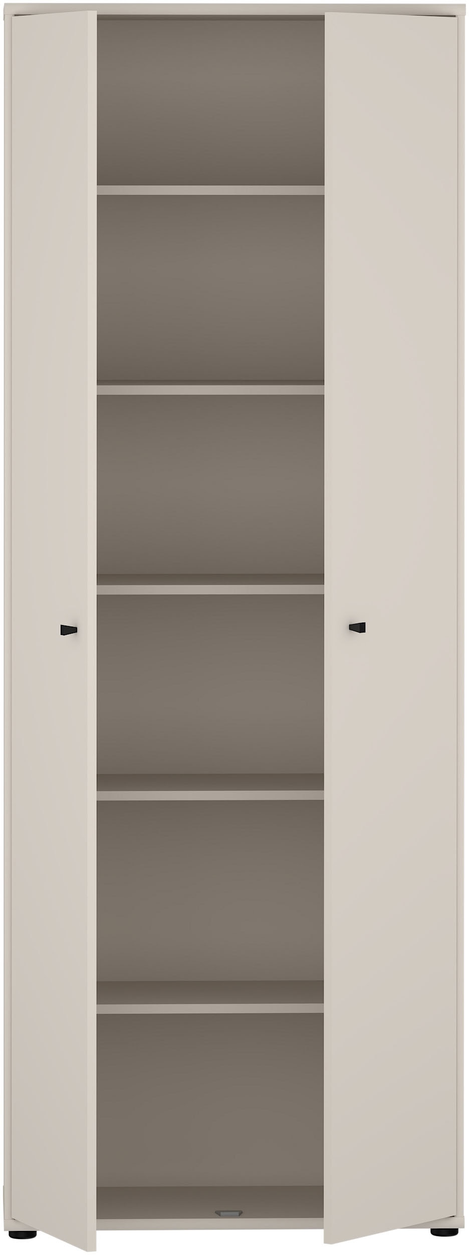 FORTE Schuhschrank »Tempra, Mehrzweckschrank, 2 Türen, Einlegeböden, Höhe 197,5 cm« B/H/T 73,7/197,5/34,8 cm