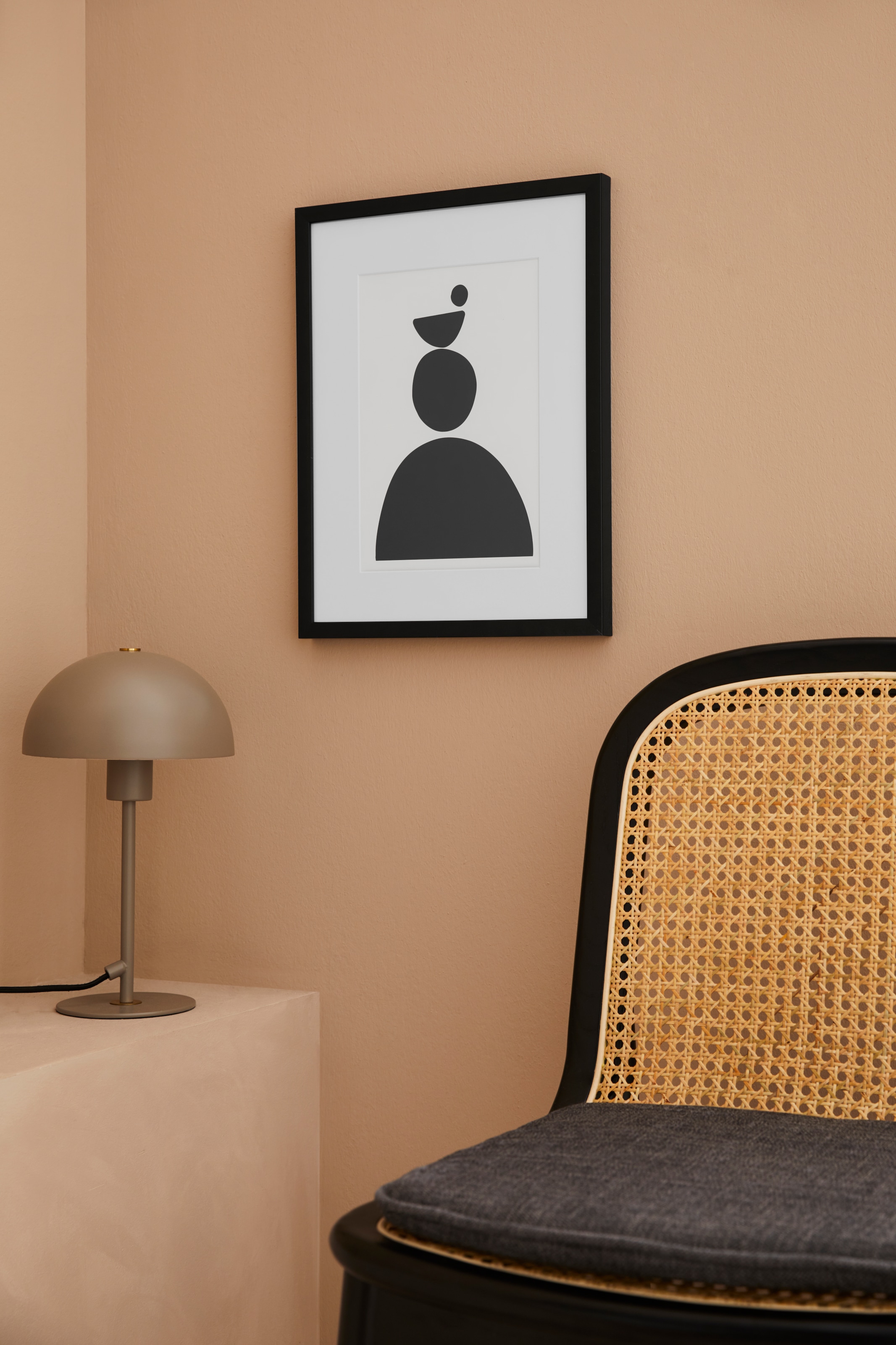 LeGer Home by Lena Gercke Bild »Black is Beautiful III« Abstrakt | Kunst | Modern | Schwarz-Weiß 1 Stk. tlg. HD Premium Poster-Druck inkl. Holzrahmen