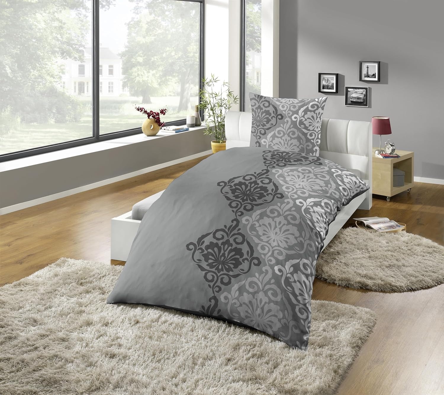 KiNZLER Bettwäsche »Bettwäsche Polycotton Flanell Bettwäsche« 2 tlg. besonders weich