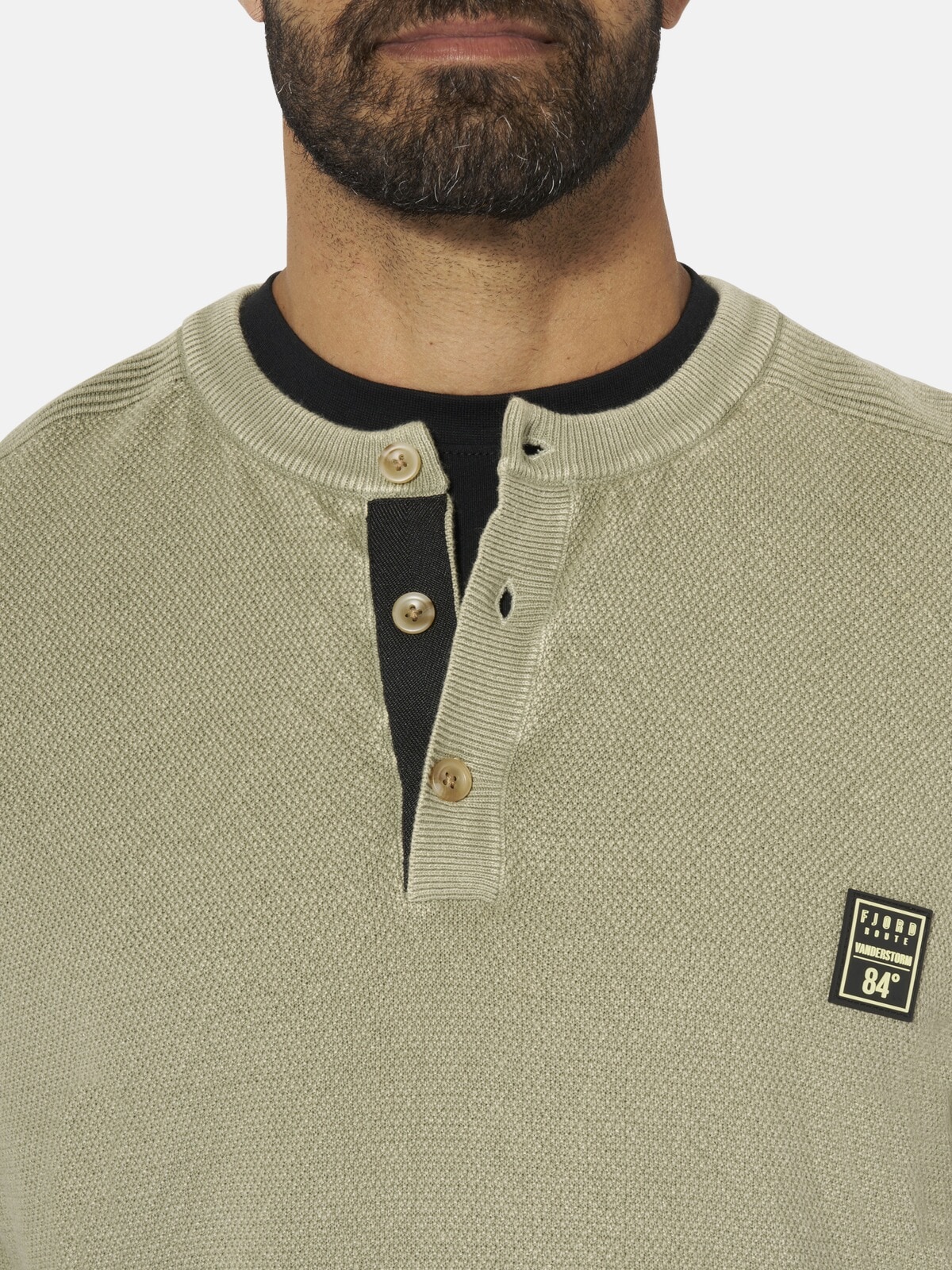 Jan Vanderstorm Strickpullover »Pullover WOLFHARD«