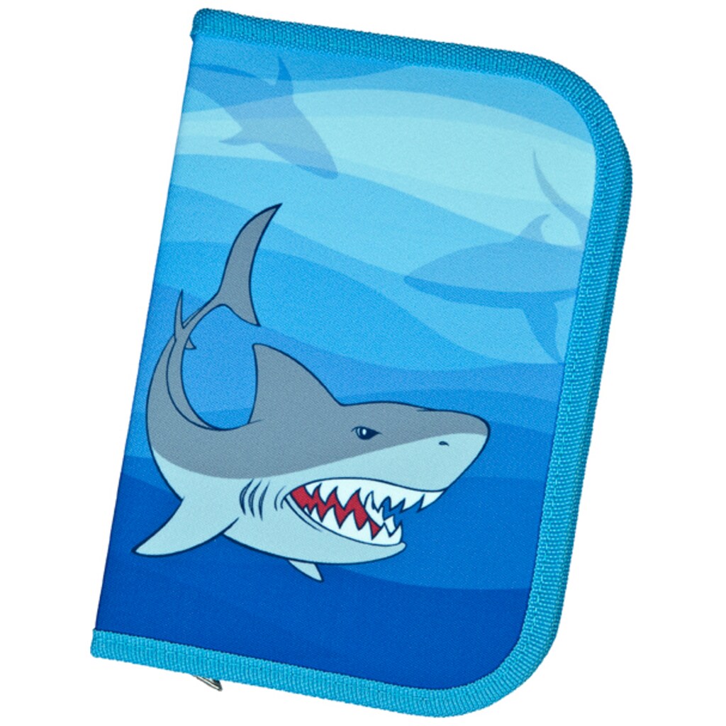 Scooli Schulranzen »EasyFit, Shark Alarm«, Reflektoren