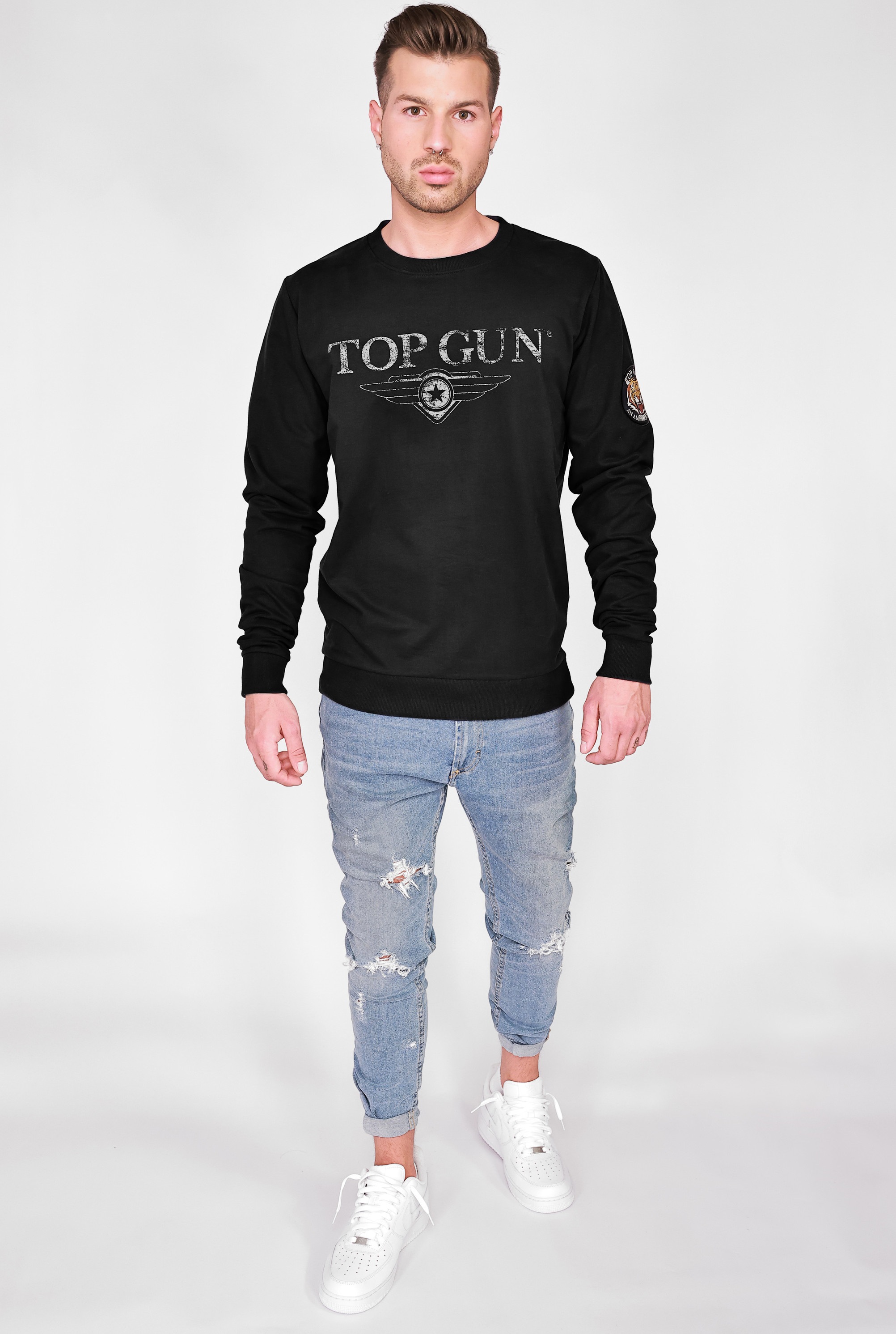 TOP GUN Sweater »Sweater TG20213005«