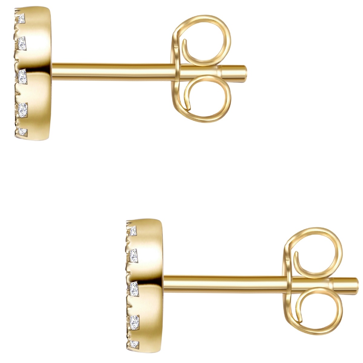 Glanzstücke München Paar Ohrstecker »Set: GSM213«, (2 tlg.), aus Sterling Silber