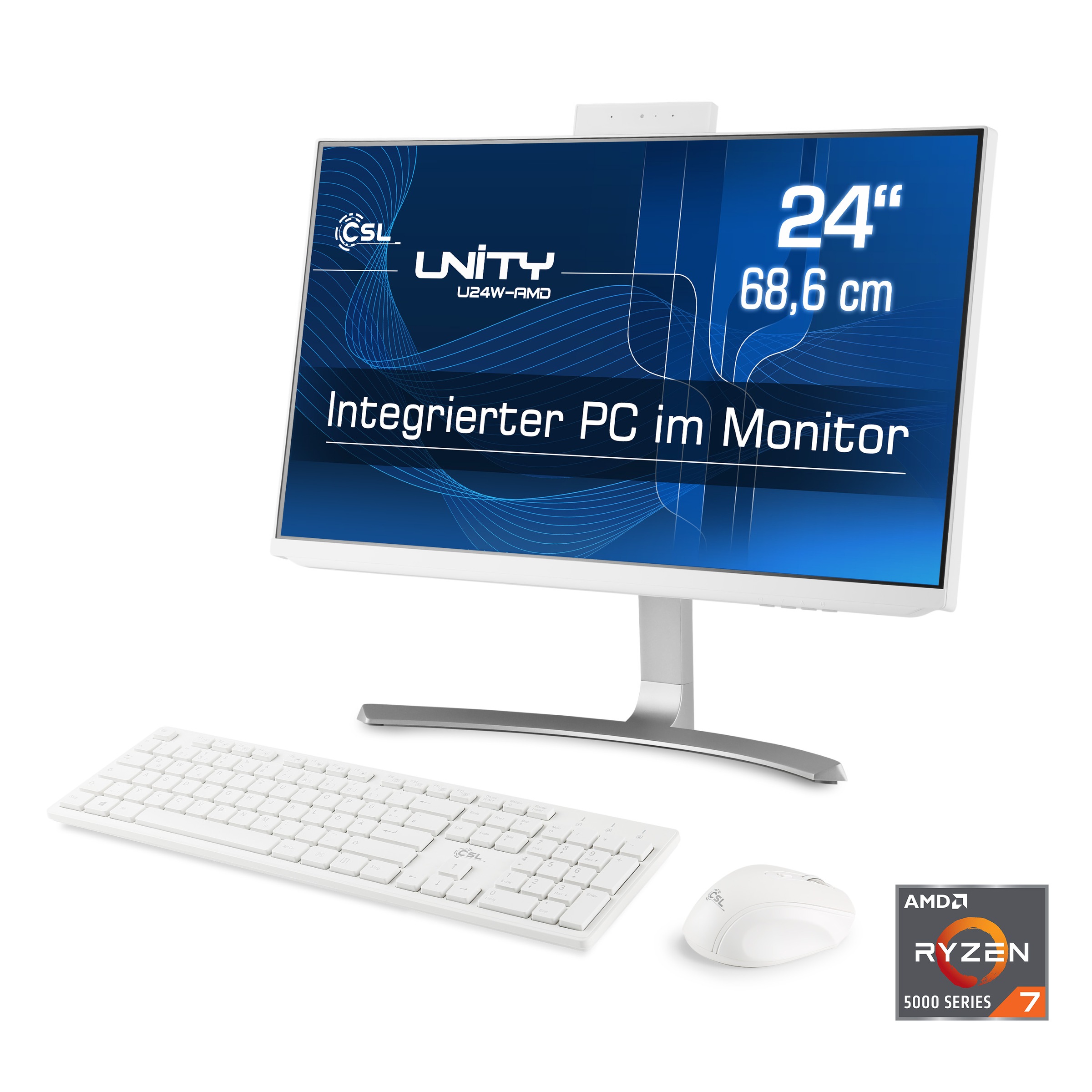 CSL All-in-One PC »Unity U24-AMD«