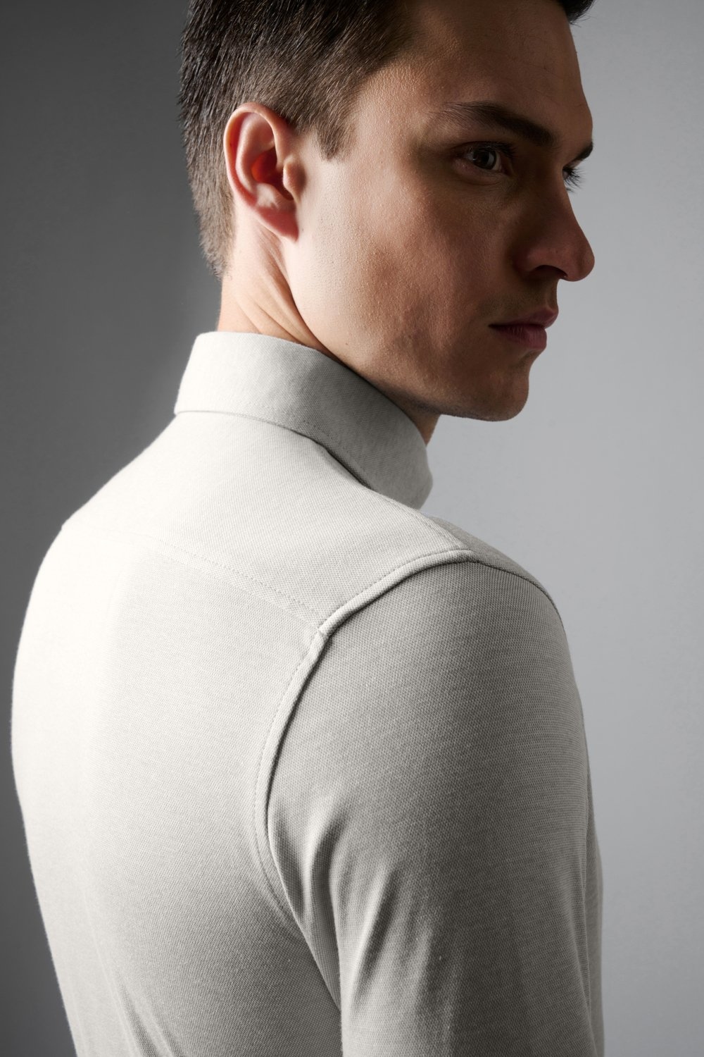 DESOTO Langarmhemd »Jerseyhemd Essential Hai langarm« Flexibler Stretch