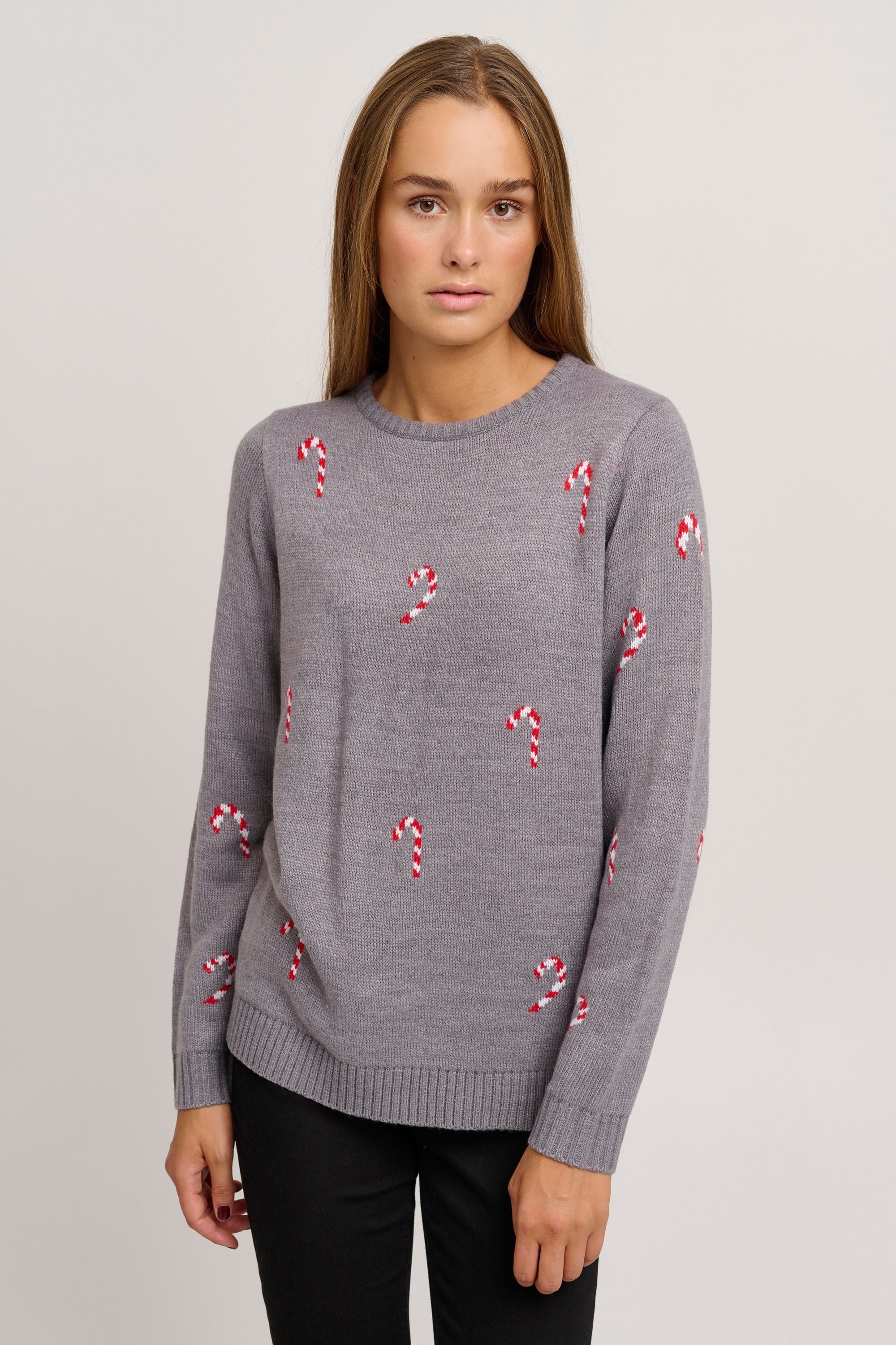 OXMO Strickfleece-Pullover »Strickpullover OXChristel«