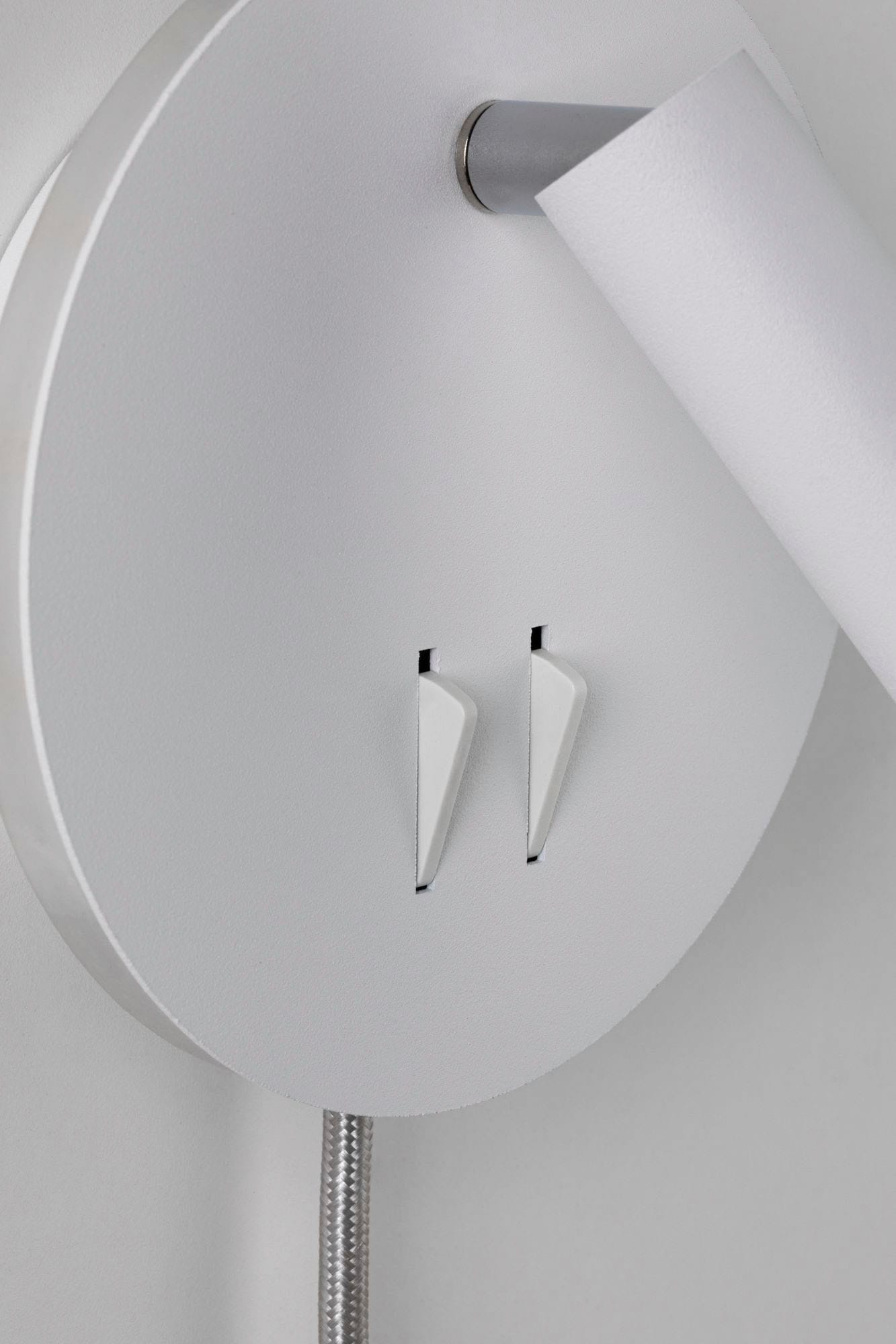 Paulmann LED Wandleuchte »Tabari 4 W/ 1,4 W Weiß/Chrom, Metall«, 1 flammig, Tabari 4 W/ 1,4 W Weiß/Chrom, Metall