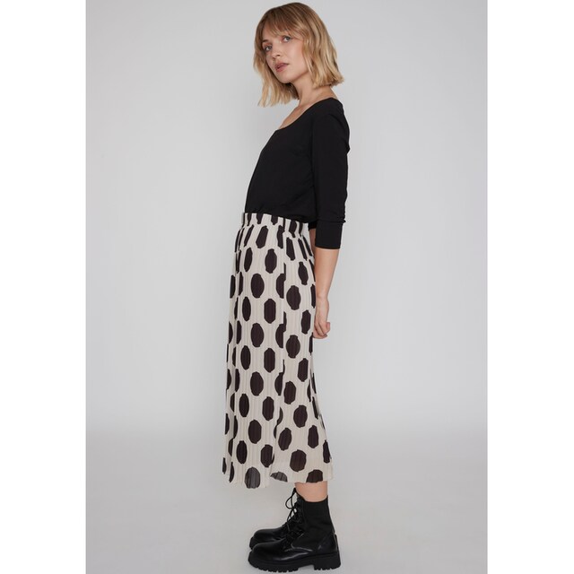 ♕ »Skirt ZABAIONE Co44ra« Plisseerock bei