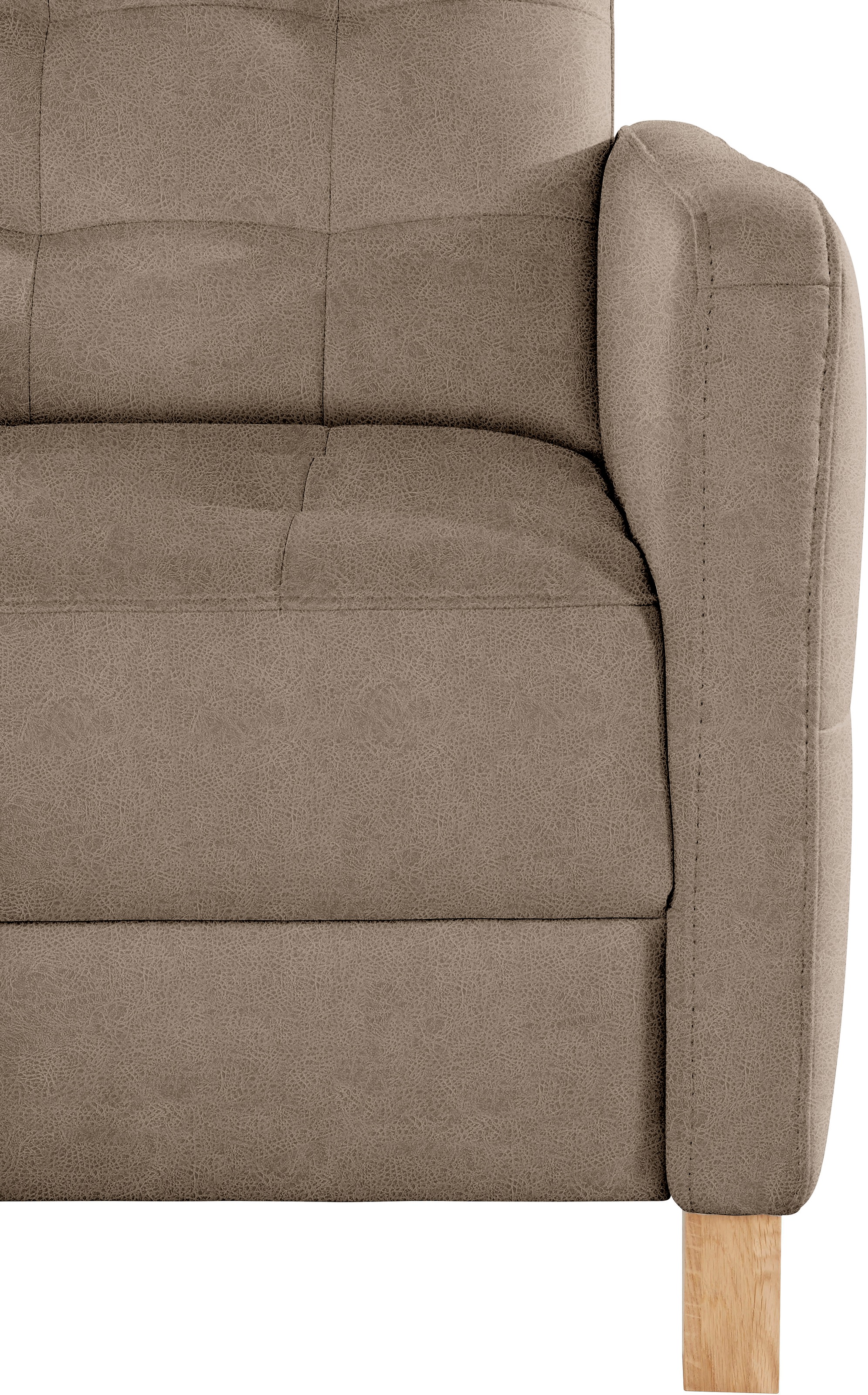 exxpo - sofa fashion Sessel »Elio, Loungesessel, aufwendige Detailverarbeitung, bequem und modern«, hoher Sitzkomfort für entspannende Momente