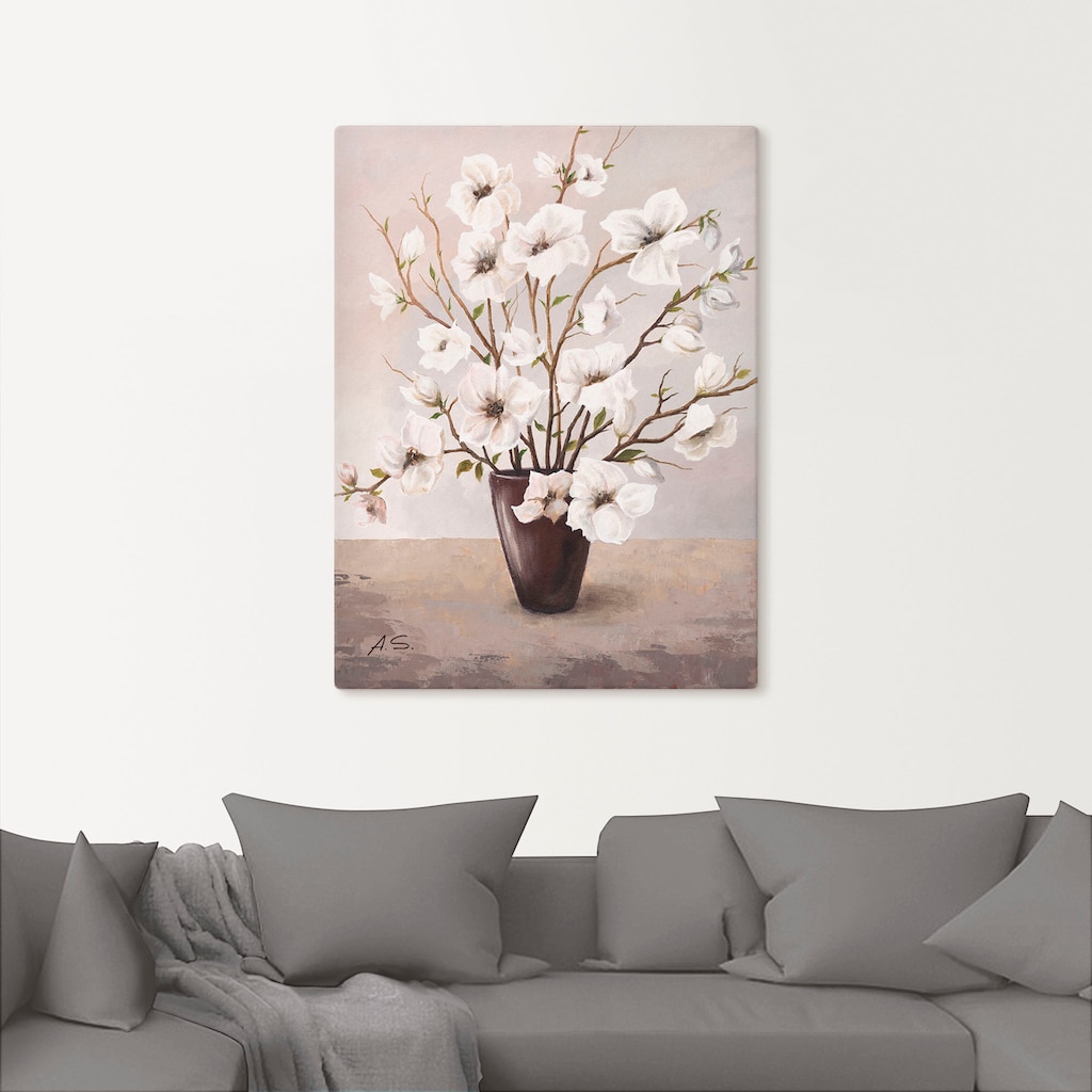 Artland Wandbild »Magnolien«, Blumen, (1 St.)