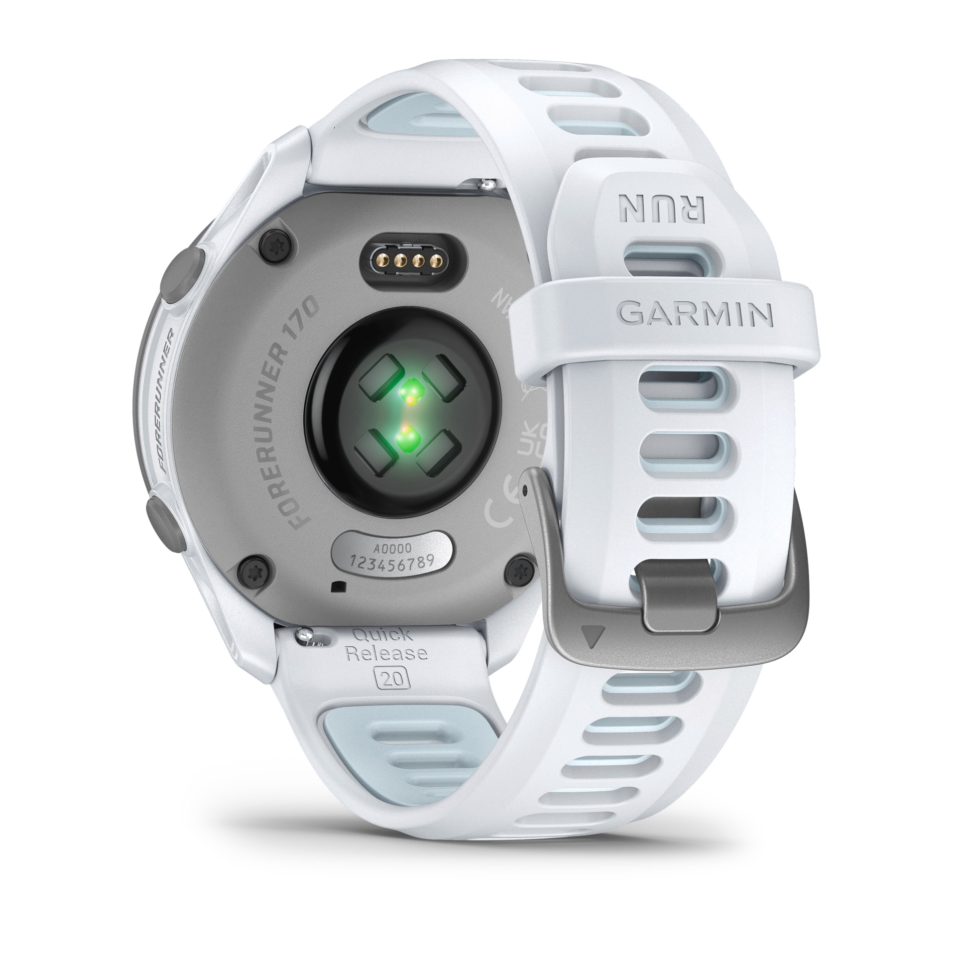 Garmin Smartwatch »Forerunner 170 mit Silikonarmband 20 mm«(/ 1,2 ″)