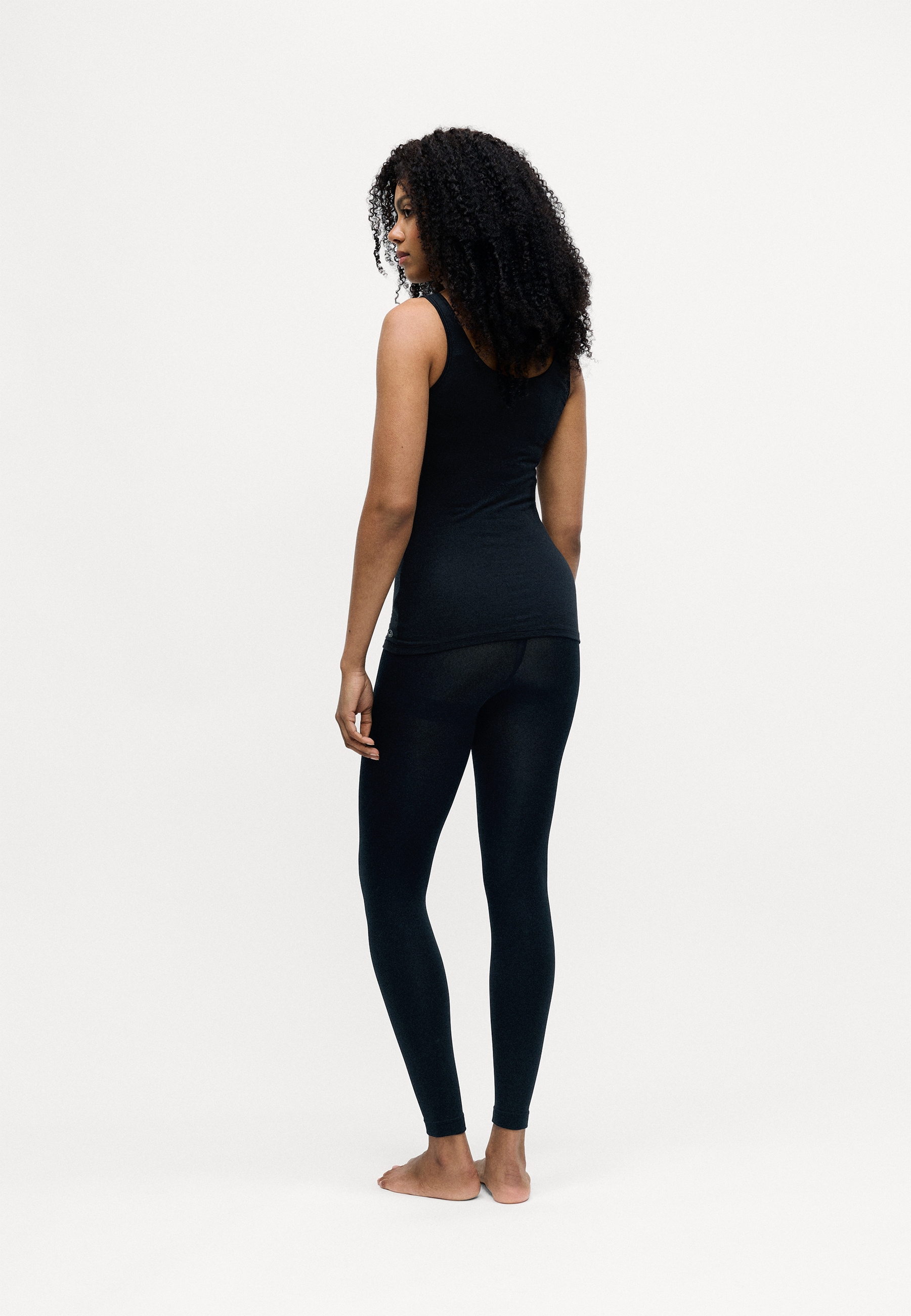 Camano Leggings  für Casualmode, mit druckfreiem Komfortbund, blickdicht