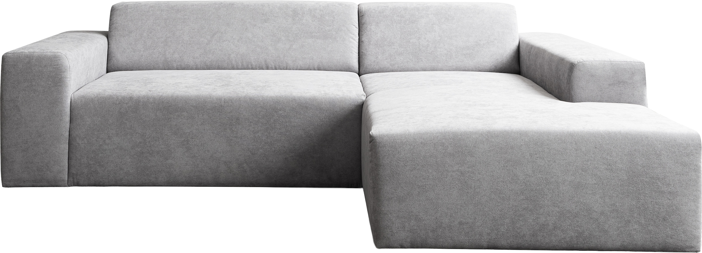 WERK2 Ecksofa »Zeus-L Breite: 253 cm, modern & zeitlos, bequemes Sofa« moderne Optik mit abgerundeten Kanten