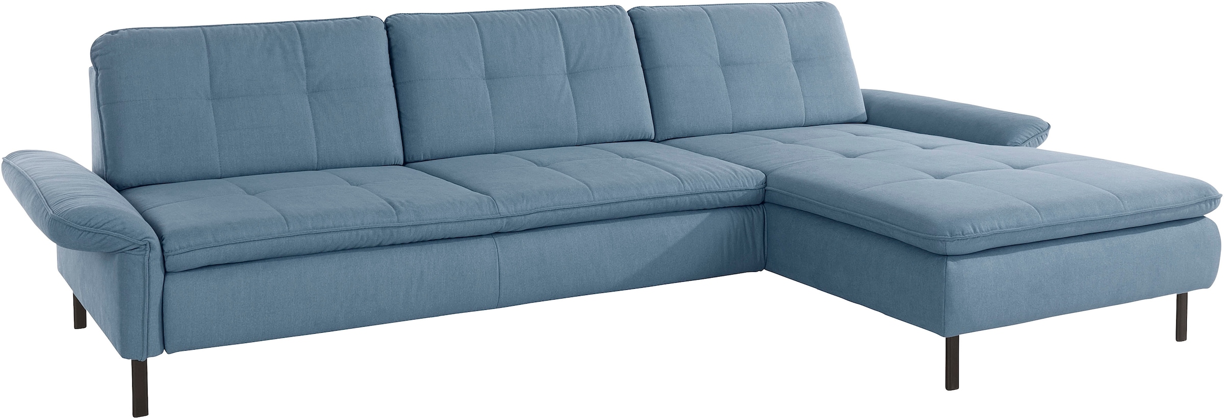 INOSIGN Ecksofa »Birkholm L-Form«, Armlehnverstellung, auch in Easy Clean Bezug - mit Wasser zu reinigen