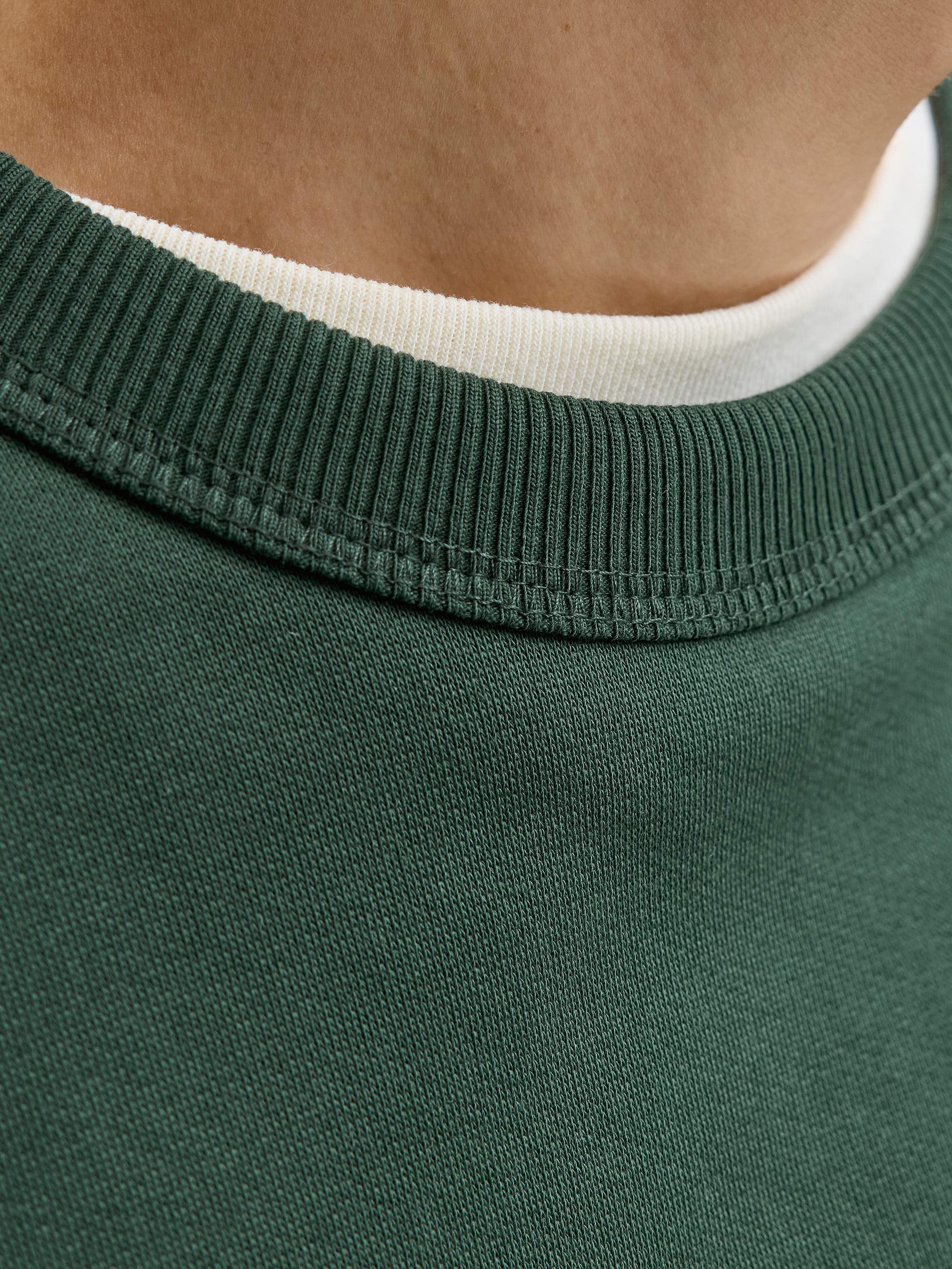 Jack & Jones Sweatshirt »JORNORREBRO EMB SWEAT CREW NOOS«, mit Logo Print
