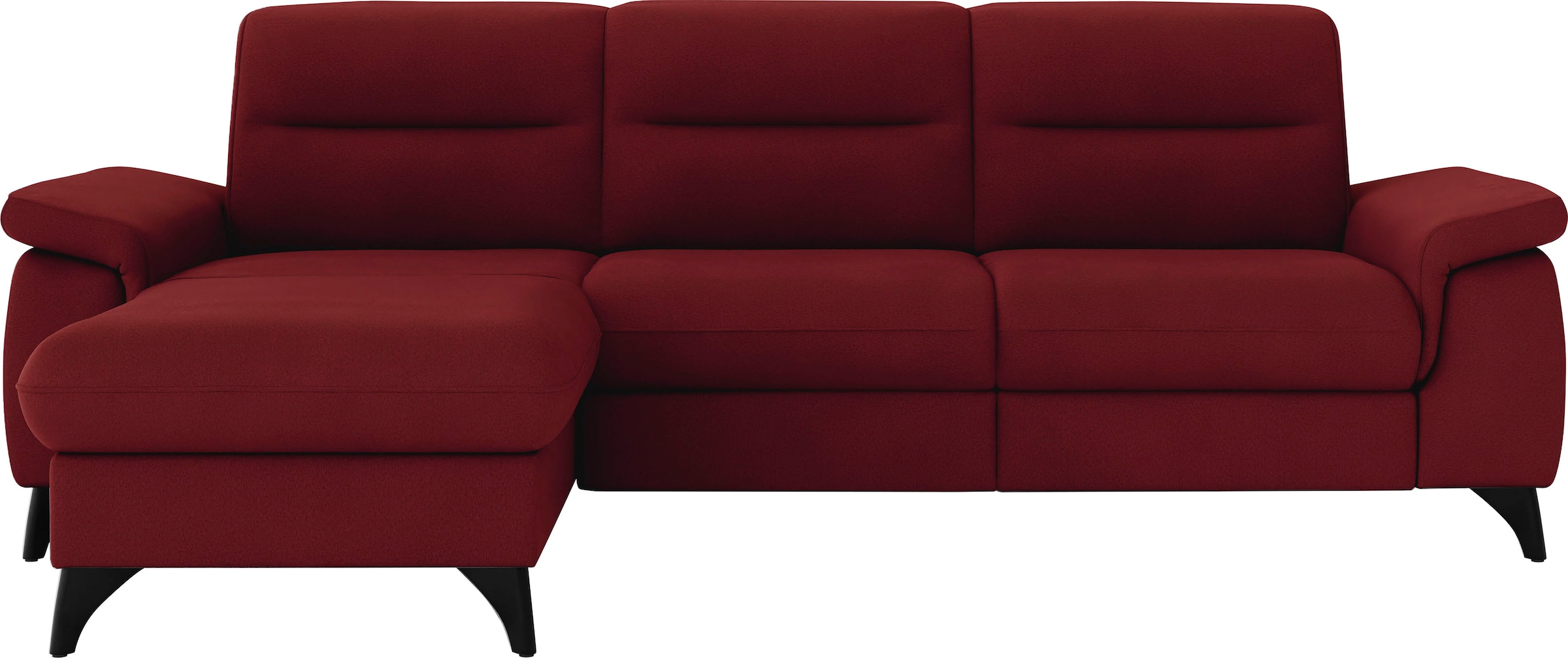 sit&more Ecksofa »Astoria L-Form«, wahlweise mit motorischer Relaxfunktion