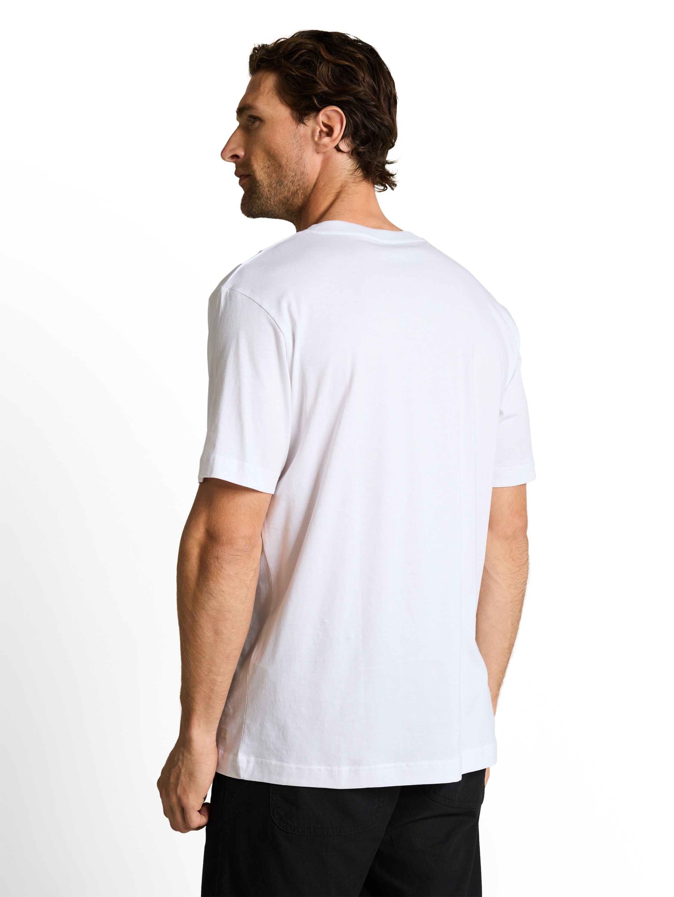 TOM TAILOR T-Shirt Packung, 2 mit V-Ausschnitt, Doppelpack