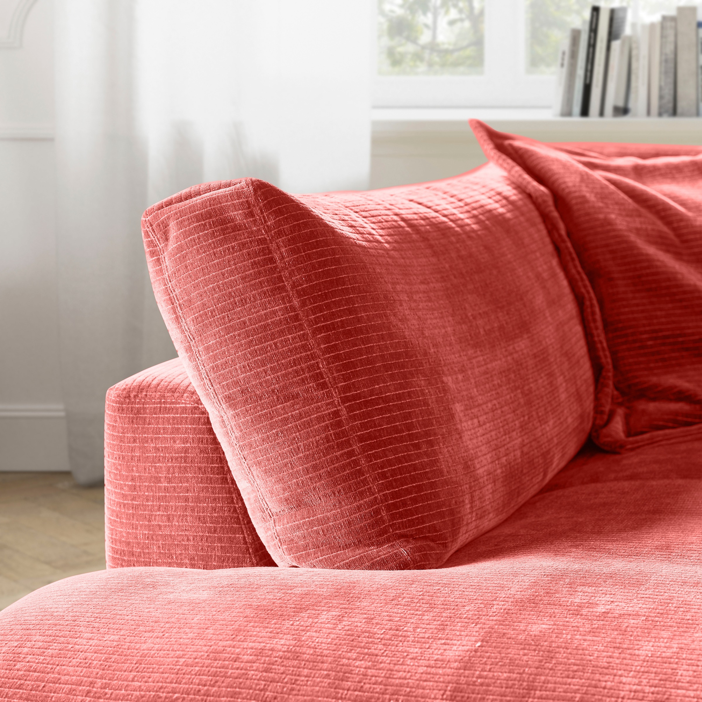 Musterring Ecksofa »Lucia«, mit großem Longchair, verschiedene Farben, B304 x T224 cm