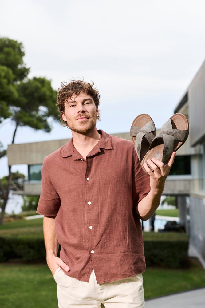 Rieker Pantolette  Sommerschuh, Hausschuh, Urlaubsschuh in bequemer Form