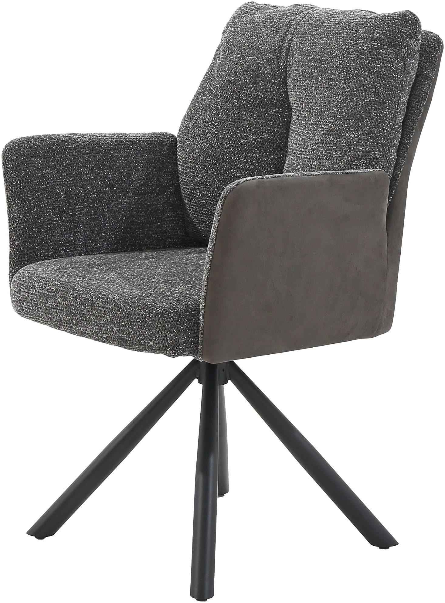 Jockenhöfer Gruppe Drehstuhl »Shelby« (Set) 2 Stk.4-Fuss-Stuhl, 360° drehbar, Taschenfederkern, bis 150kg belastbar
