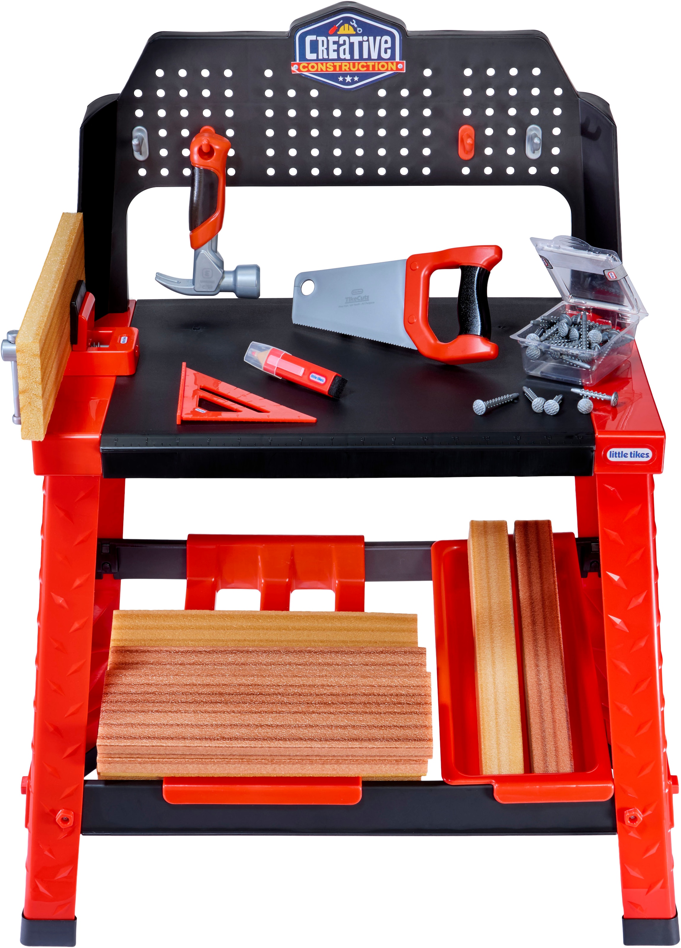 Little Tikes® Spielwerkbank »Creative Construction - Werkbank« mit Zubehör
