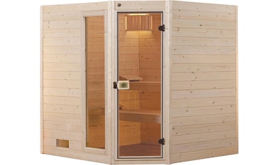 weka Sauna »Valida«, (Set), 7,5 kW-Ofen mit digitaler Steuerung kaufen