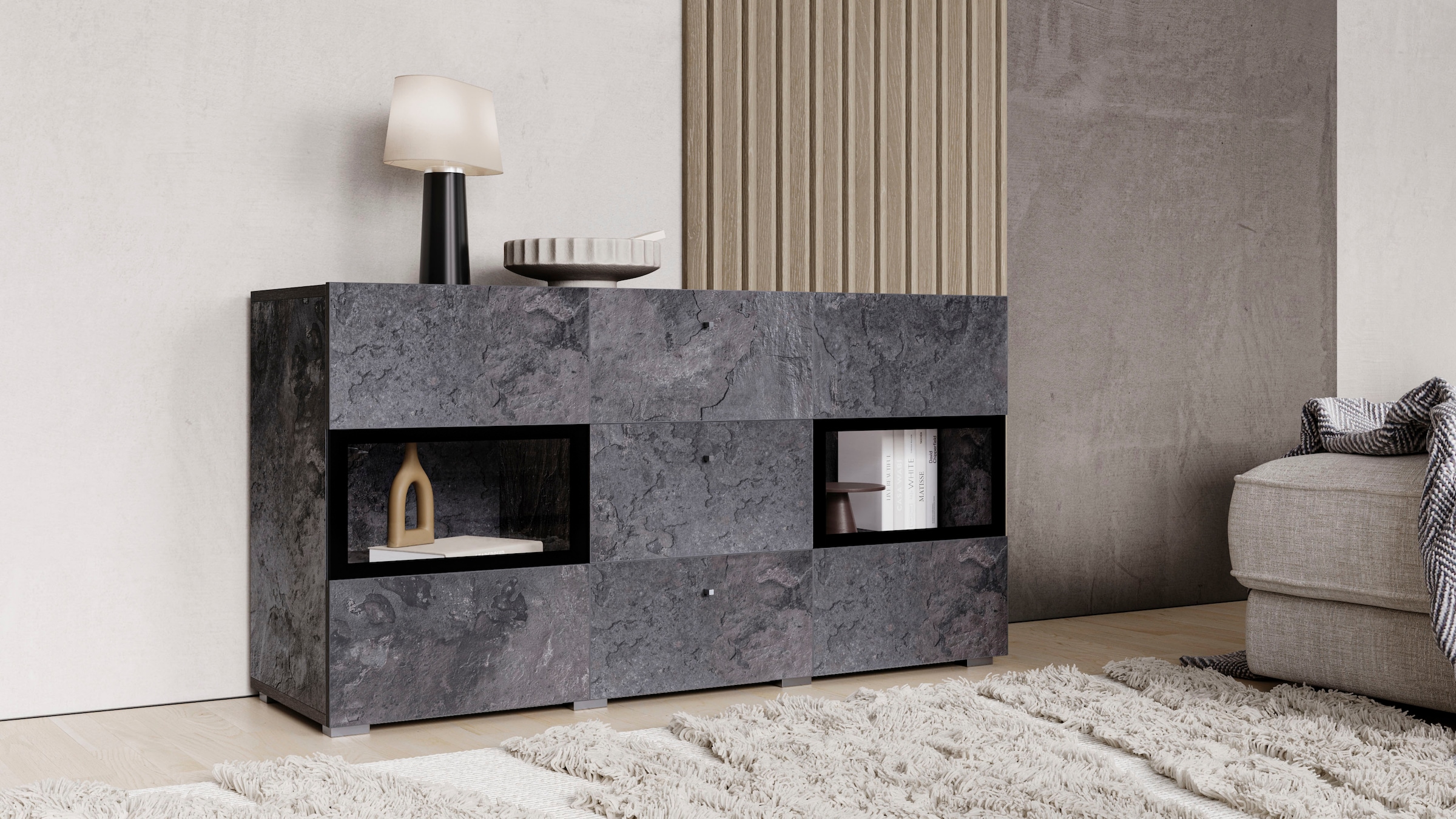 OTTO home Sideboard »Baros« Breite 132 cm