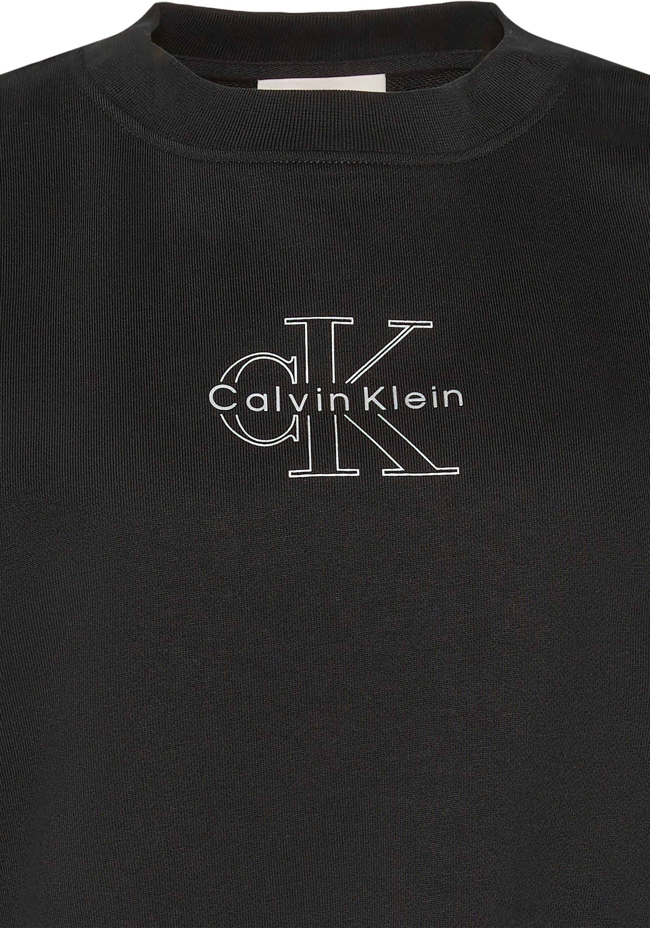 Calvin Klein Jeans Sweatshirt »FOIL CREW SWEATSHIRT«, Regular fit mit Rundhalsausschnitt
