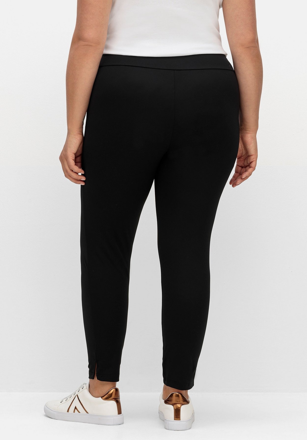 Sheego Leggings »Leggings mit breitem, bequemen Bund«