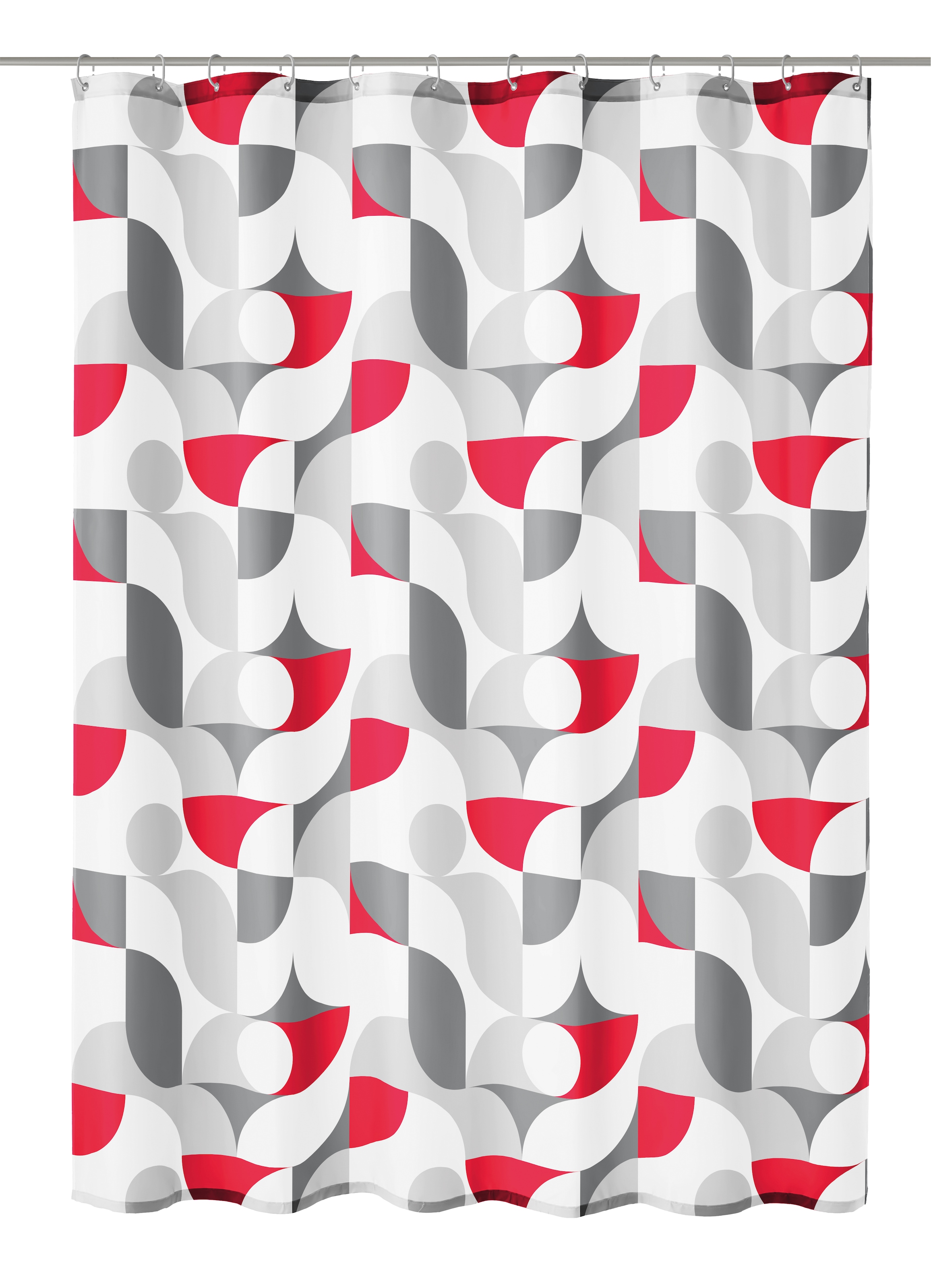 Kleine Wolke Duschvorhang »Tess« Breite 180 cm Set, 