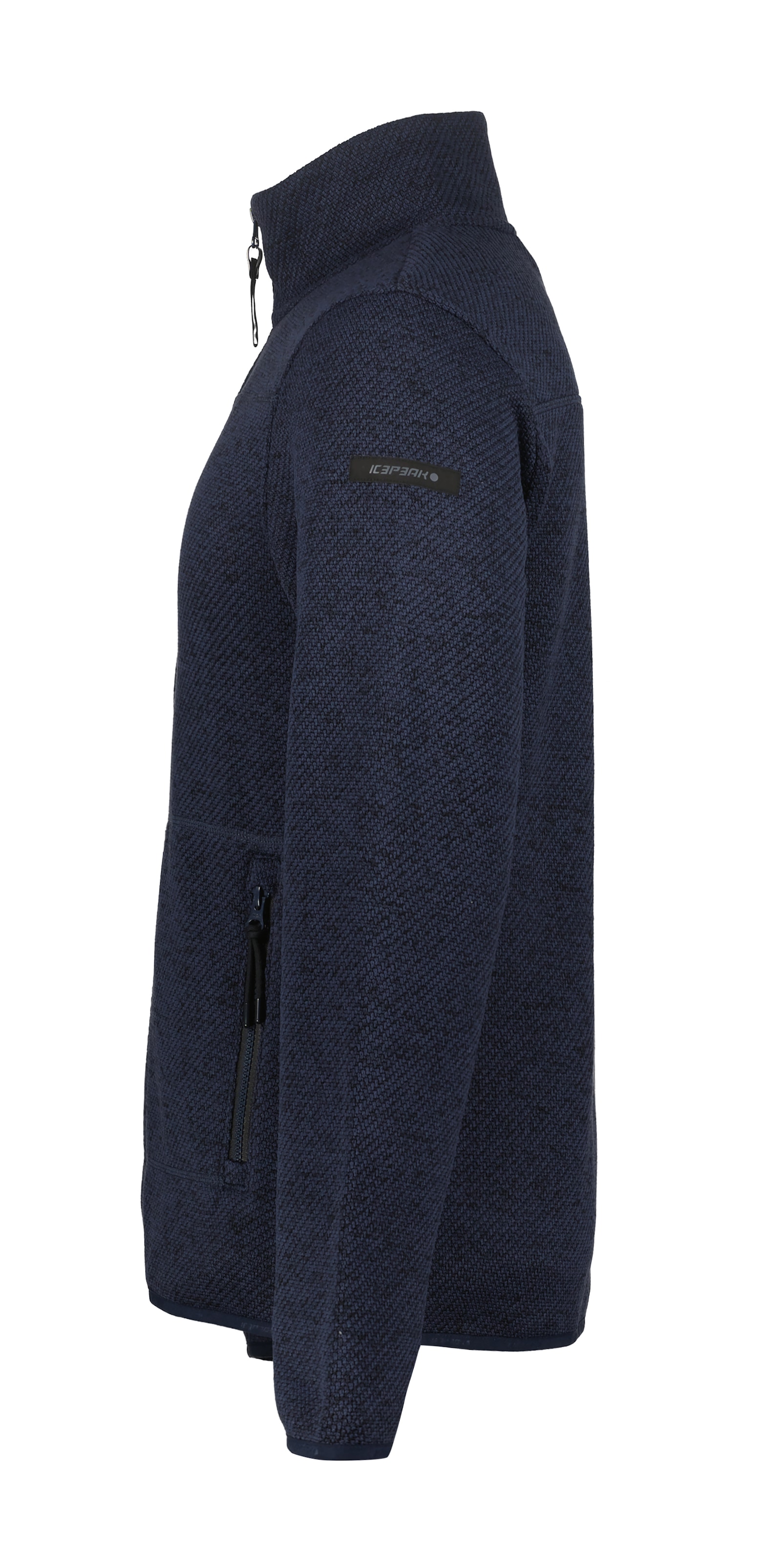 Icepeak Fleecejacke »AGEN« schnell trocknendes Material, aus Polyester, auch in großen Größen