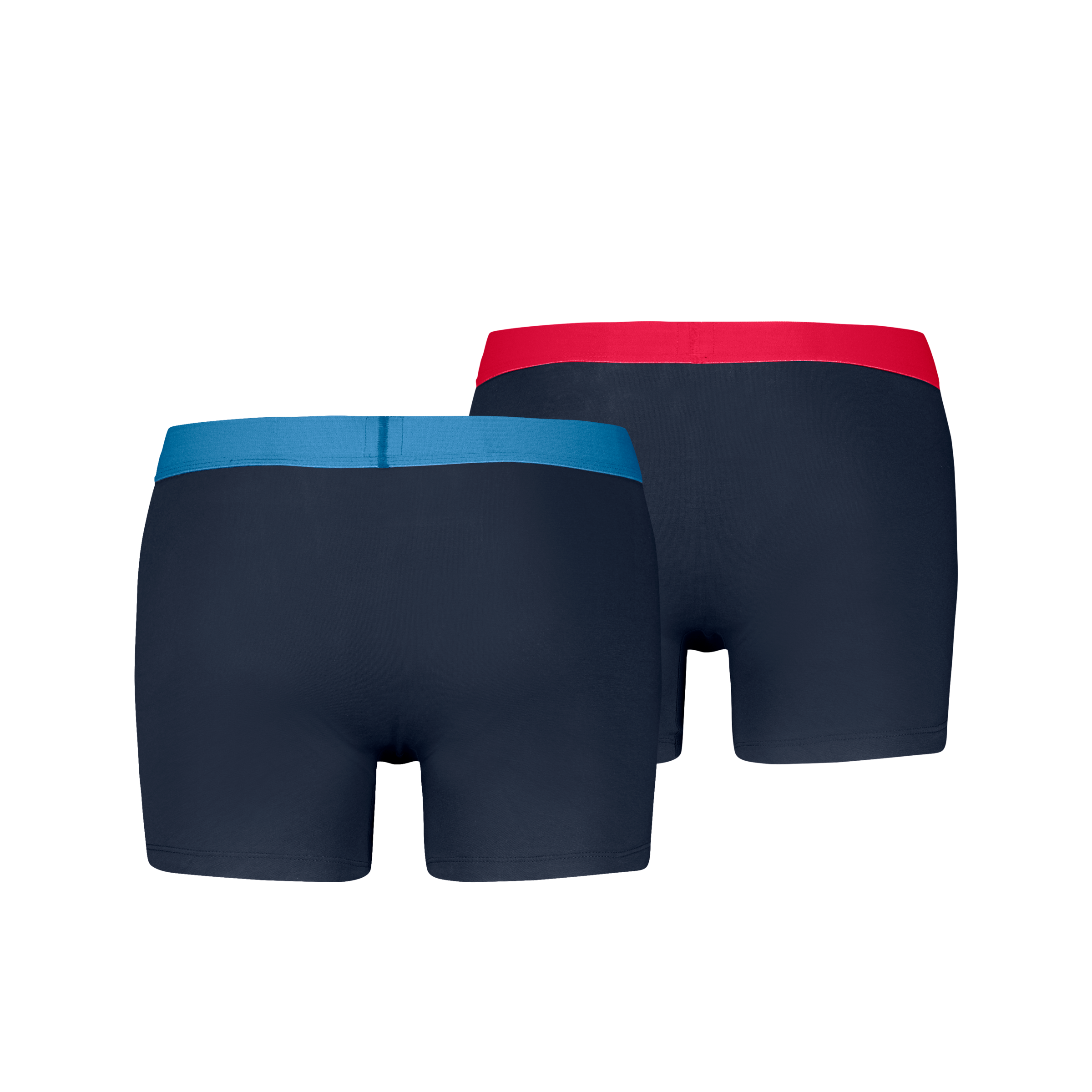 Levi's® Boxershorts »LEVIS MEN SLD BASC BOXER BRIEF ORG CO 2P«, (Packung, 2er Pack), mit breitem Logobund