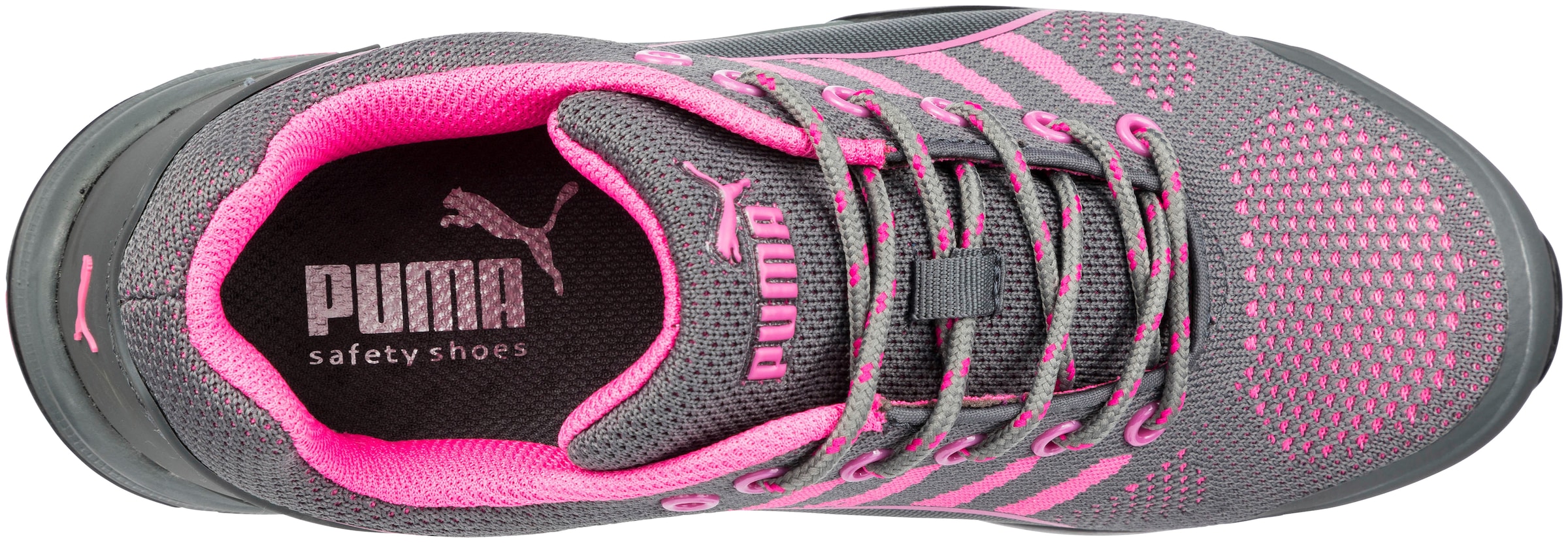 PUMA Safety Sicherheitsschuh »Celerity Knit Pink«, Damen S1 Arbeitsschuh, dämpfendes IQ.CELL Fußbett, BreathActive Futter