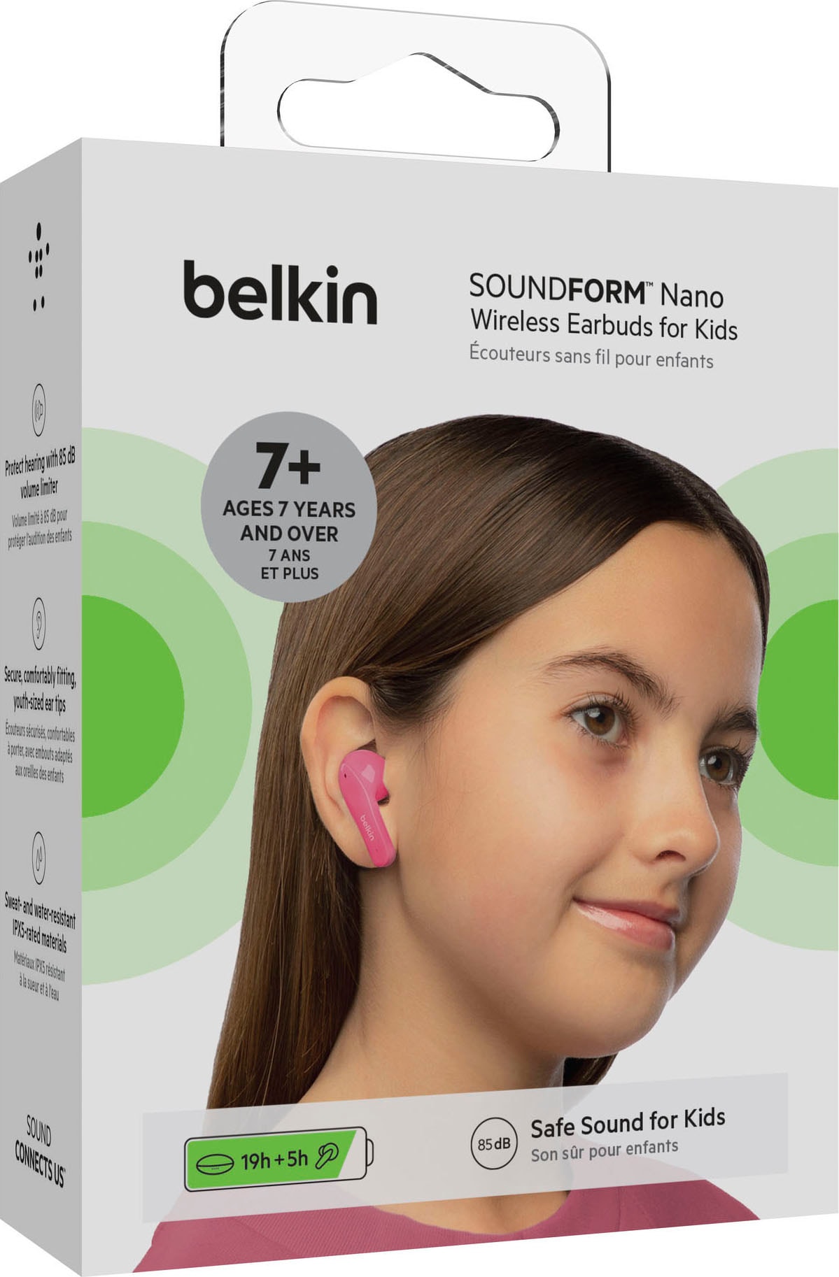 Belkin wireless Kopfhörer Jahre NANO dB UNIVERSAL auf XXL In-Ear-Kopfhörer«, 85 Kinder »SOUNDFORM am ➥ 3 | Garantie Kopfhörer begrenzt; 