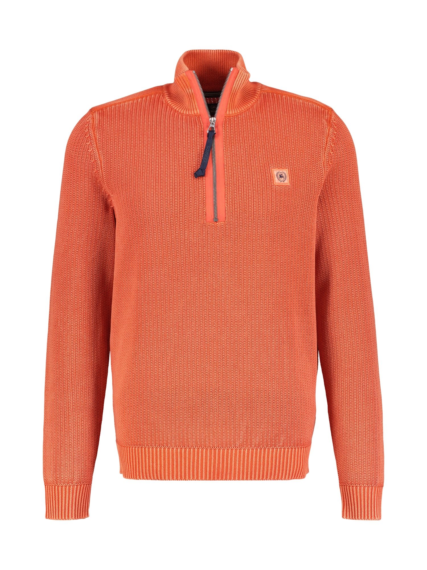 LERROS Strickpullover »LERROS Stricktroyer in modisch verwaschener Optik«