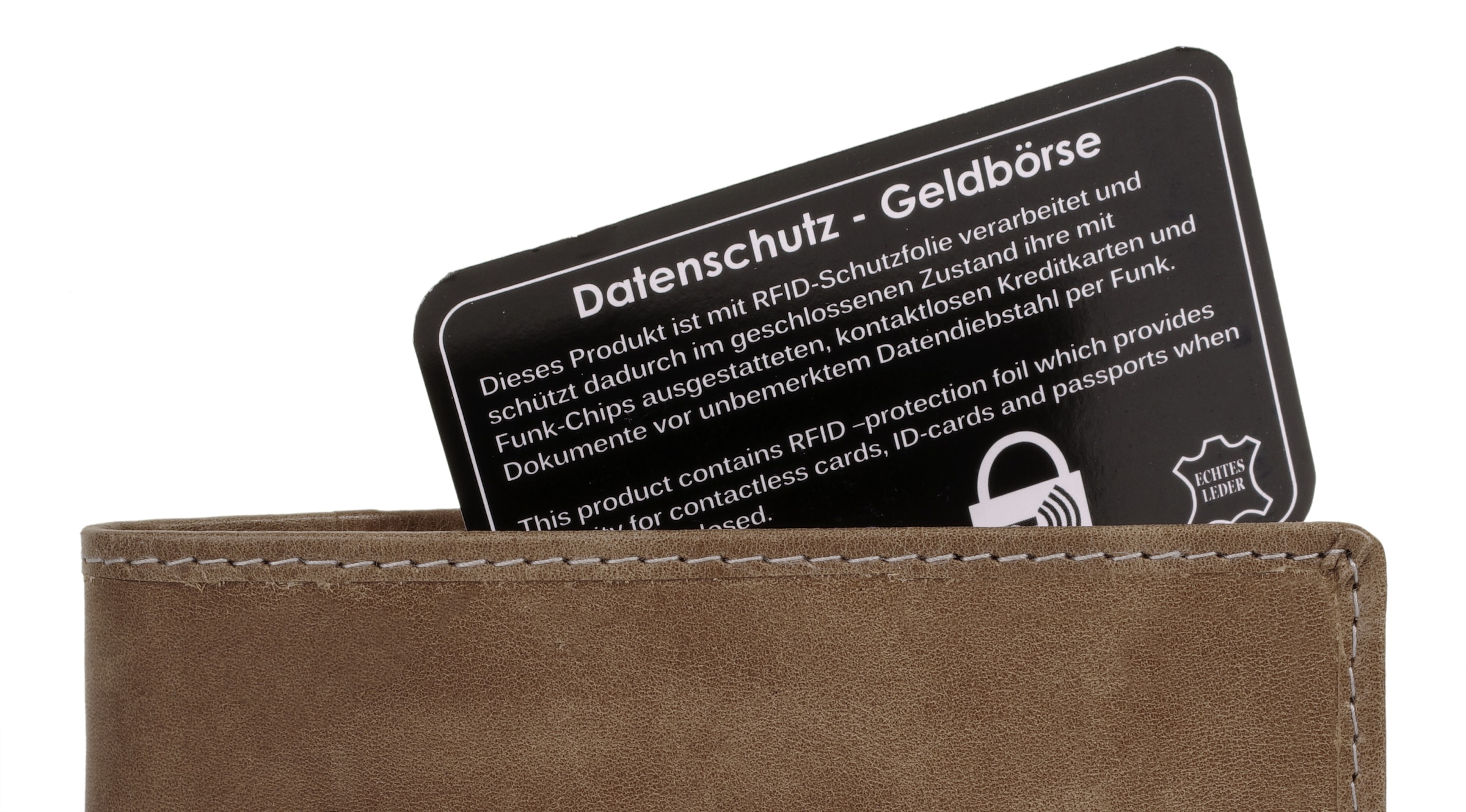 Bruno Banani Geldbörse echt Leder