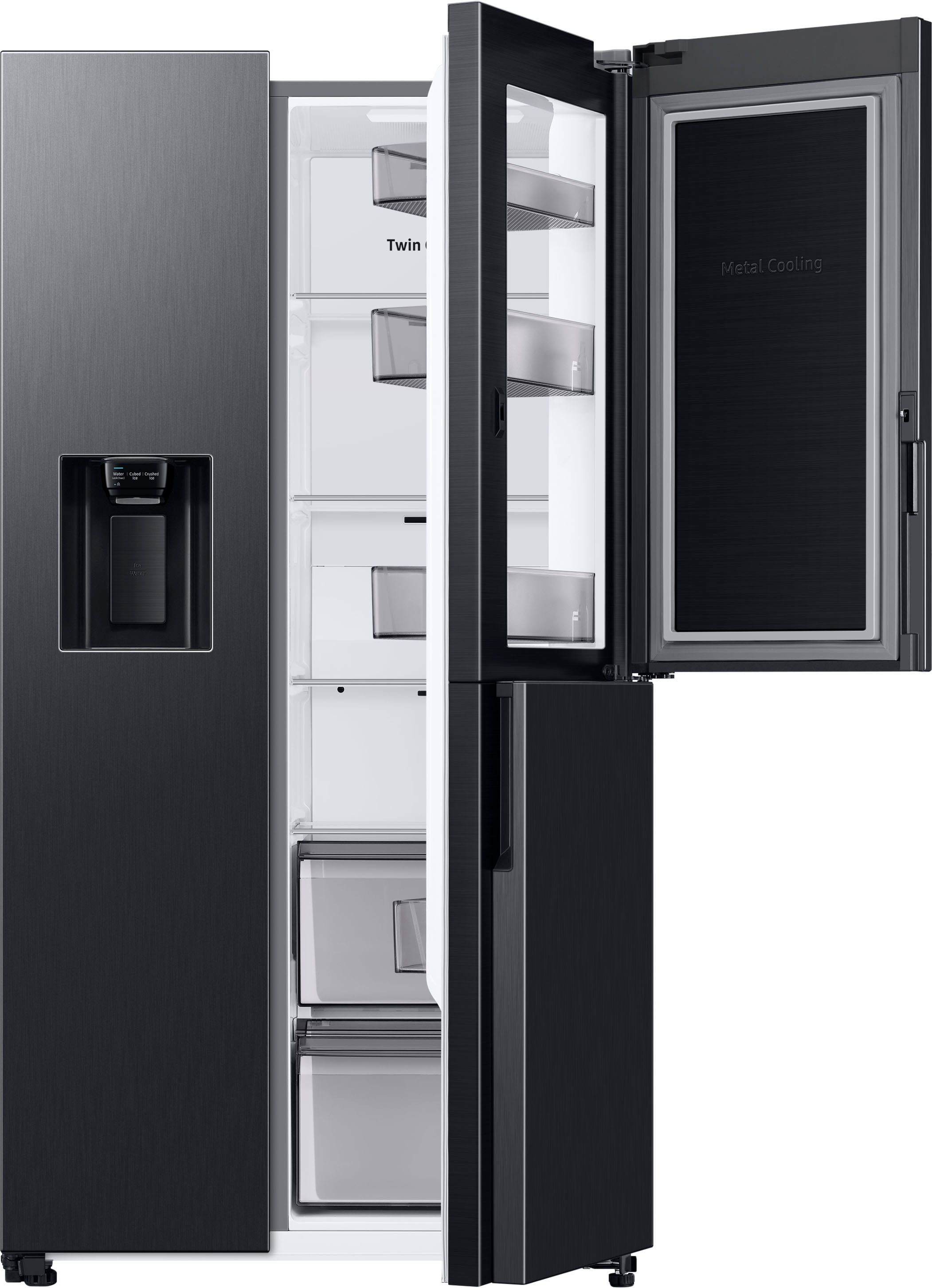 Samsung Side-by-Side, RH68B8521S9/EG, 178 cm hoch, 91,2 cm breit mit 3  Jahren XXL Garantie | Side-by-Side Kühlschränke